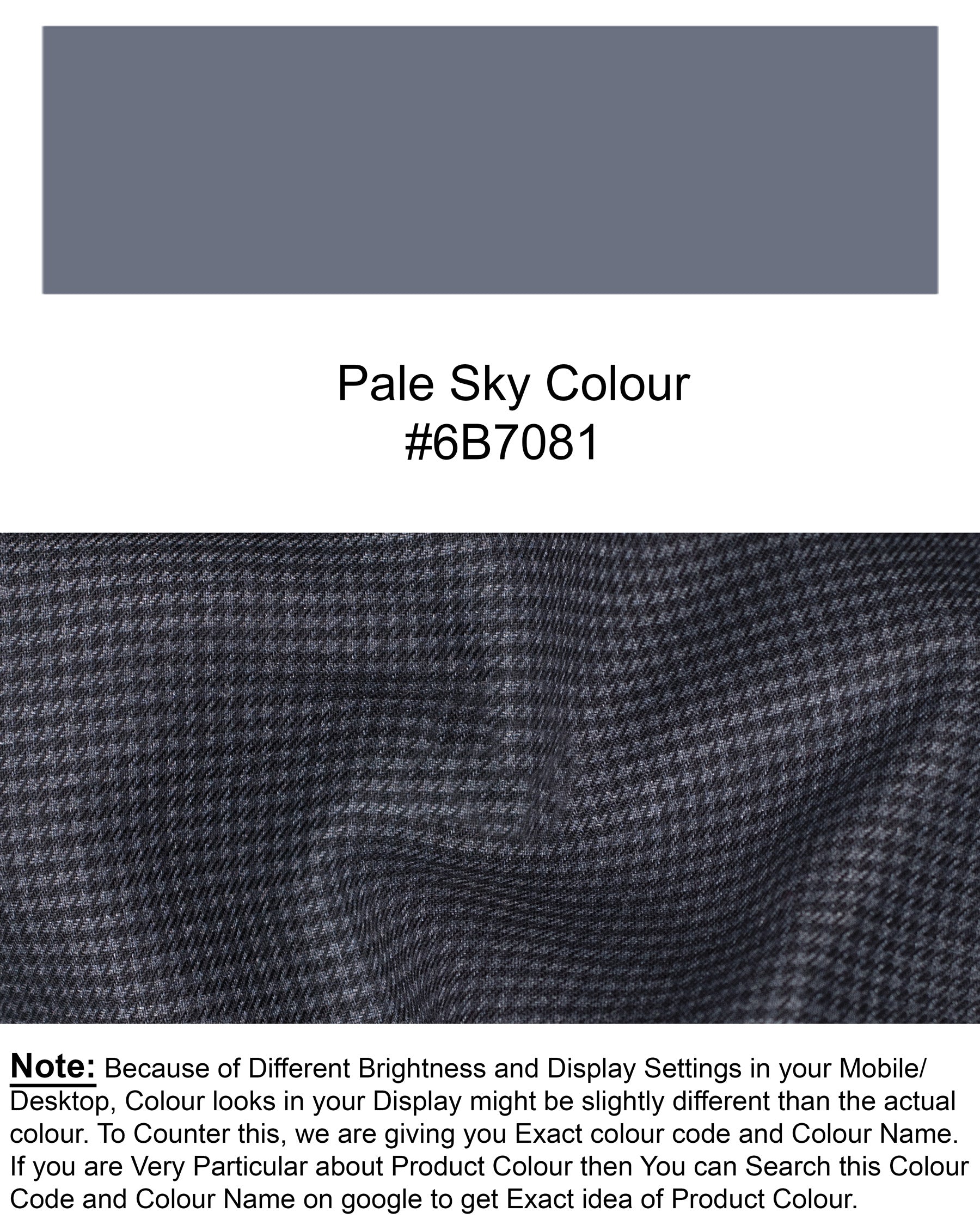 Pale Sky Grey houndstooth Wool Rich  Waistcoat V1311-36, V1311-38, V1311-40, V1311-42, V1311-44, V1311-46, V1311-48, V1311-50, V1311-52, V1311-54, V1311-56, V1311-58, V1311-60