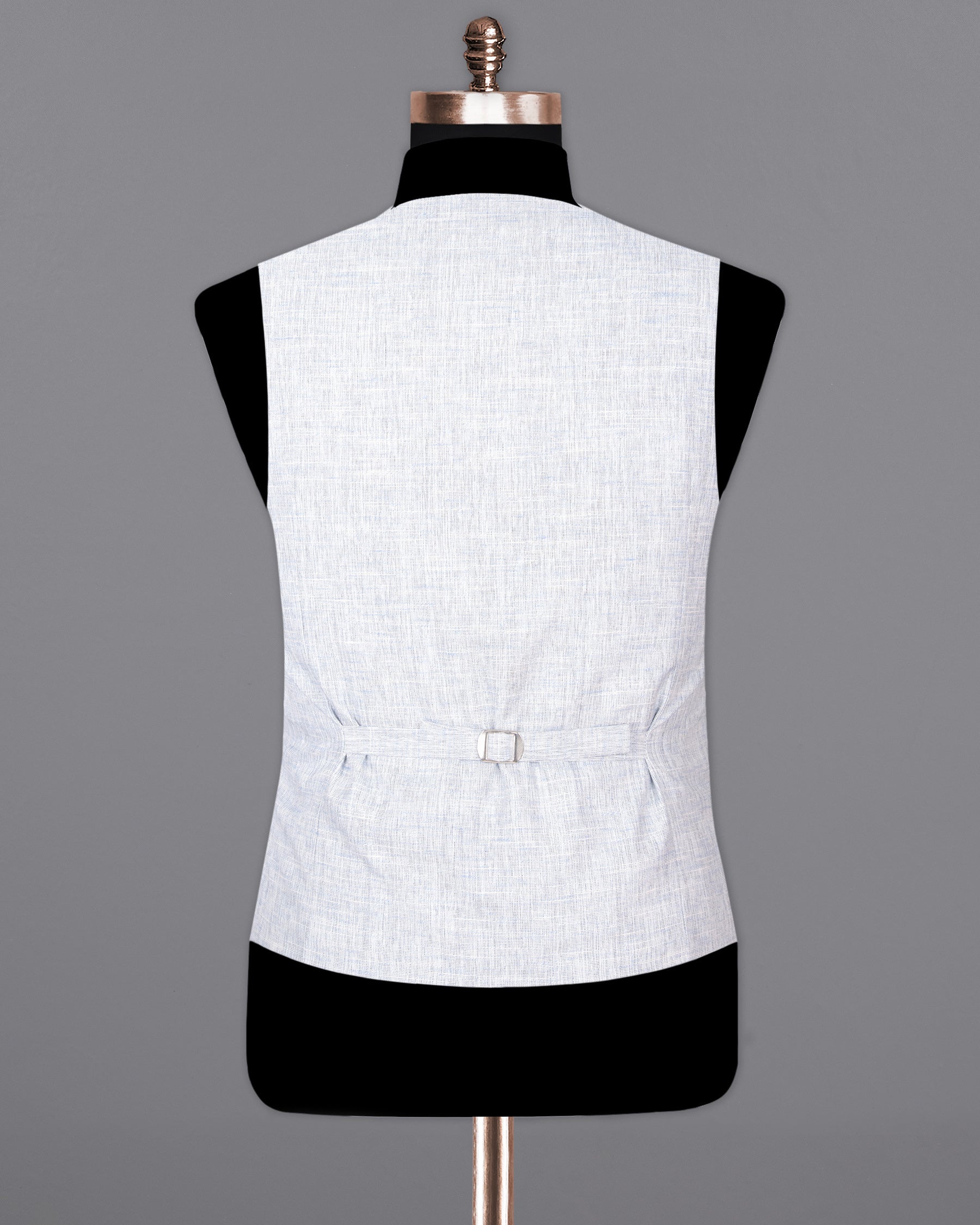 Solitude Subtle Plaid Premium Cotton Waistcoat