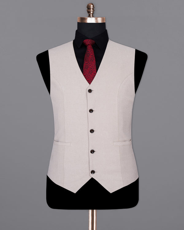 Mercury Grey Super Soft Waistcoat V1391-36, V1391-38, V1391-40, V1391-42, V1391-44, V1391-46, V1391-48, V1391-50, V1391-52, V1391-54, V1391-56, V1391-58, V1391-60