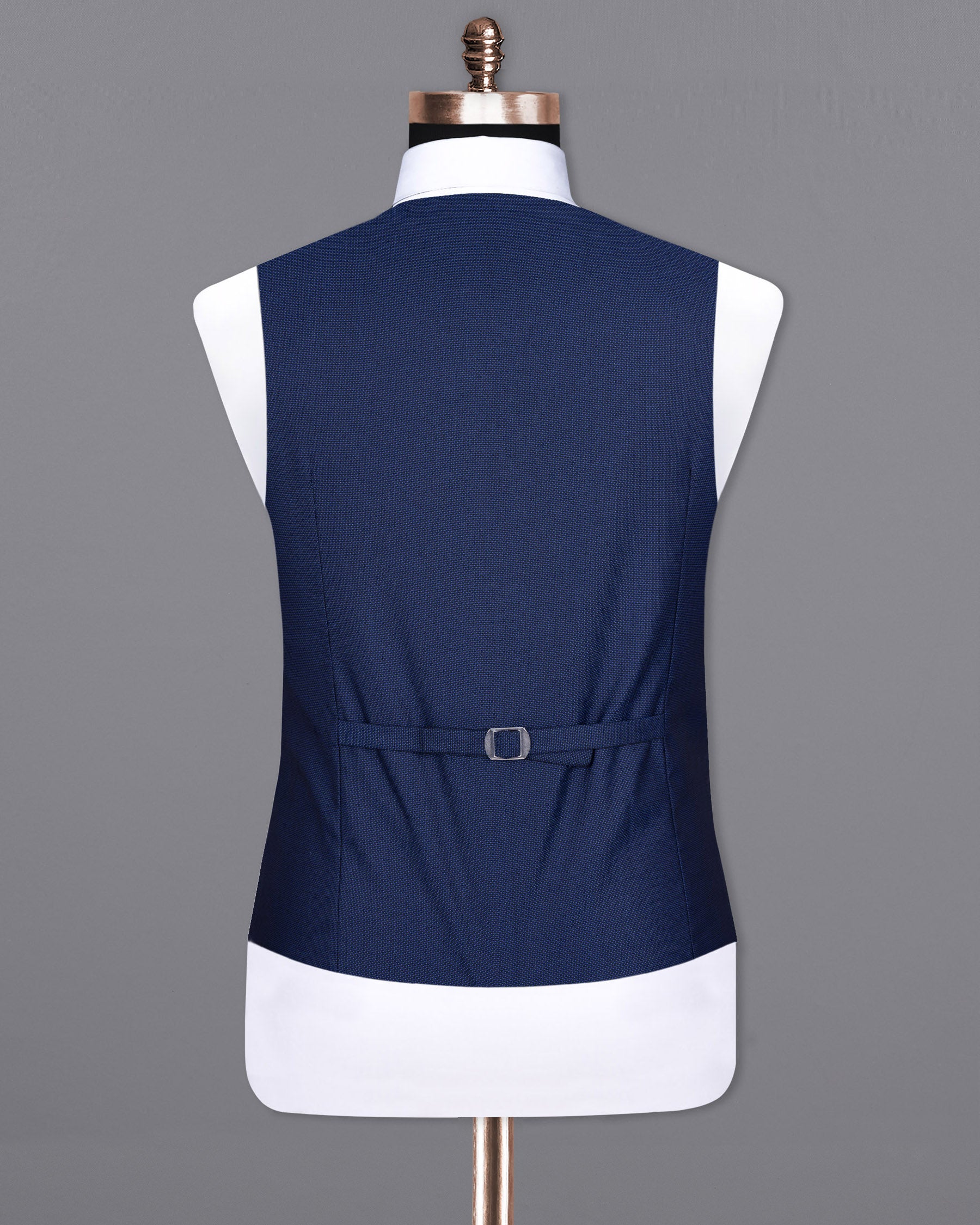 Royal Blue Wool rich Waistcoat V1406-36, V1406-38, V1406-40, V1406-42, V1406-44, V1406-46, V1406-48, V1406-50, V1406-52, V1406-54, V1406-56, V1406-58, V1406-60
