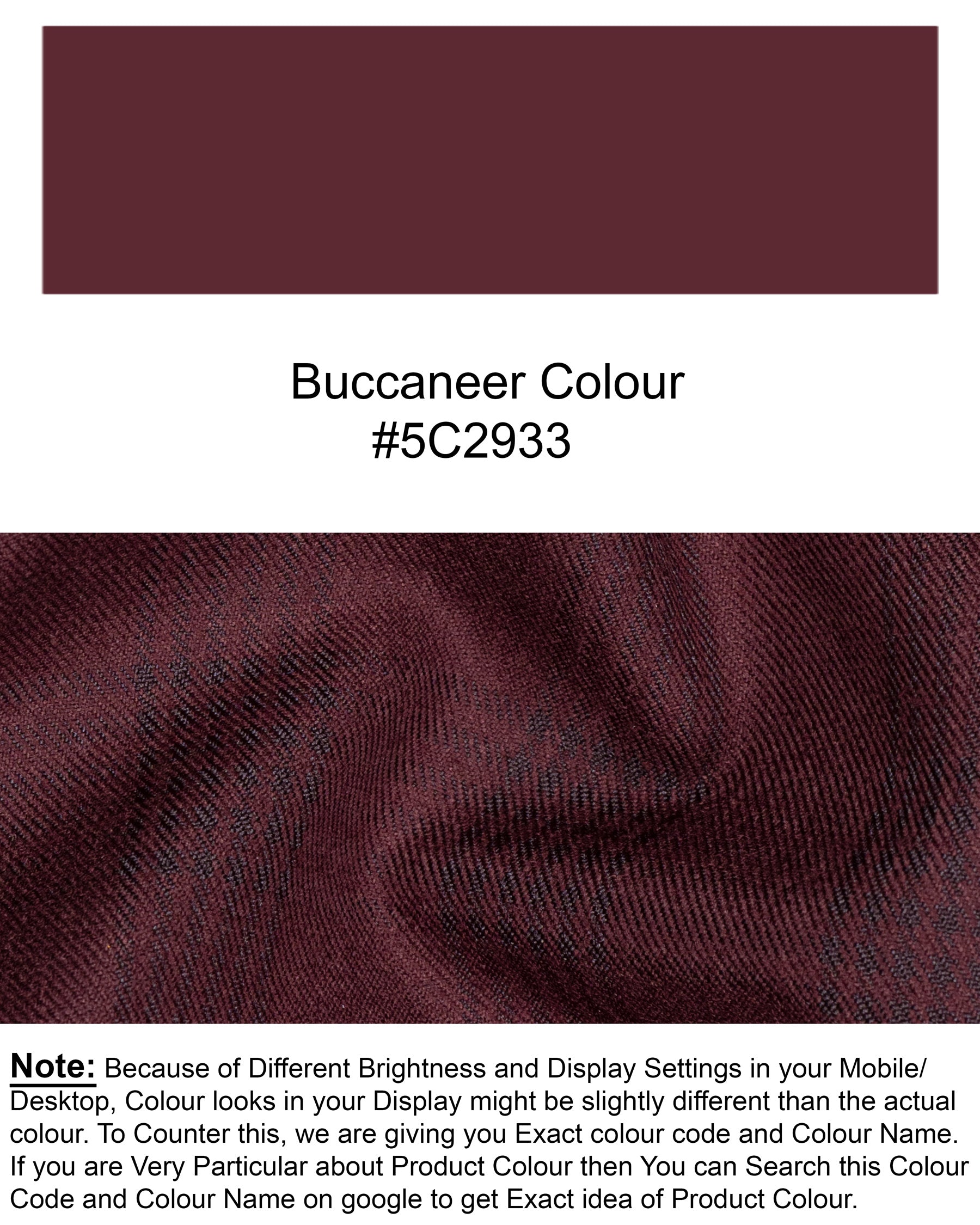 Buccaneer Burgundy Plaid Wool Rich Waistcoat V1414-36, V1414-38, V1414-40, V1414-42, V1414-44, V1414-46, V1414-48, V1414-50, V1414-52, V1414-54, V1414-56, V1414-58, V1414-60