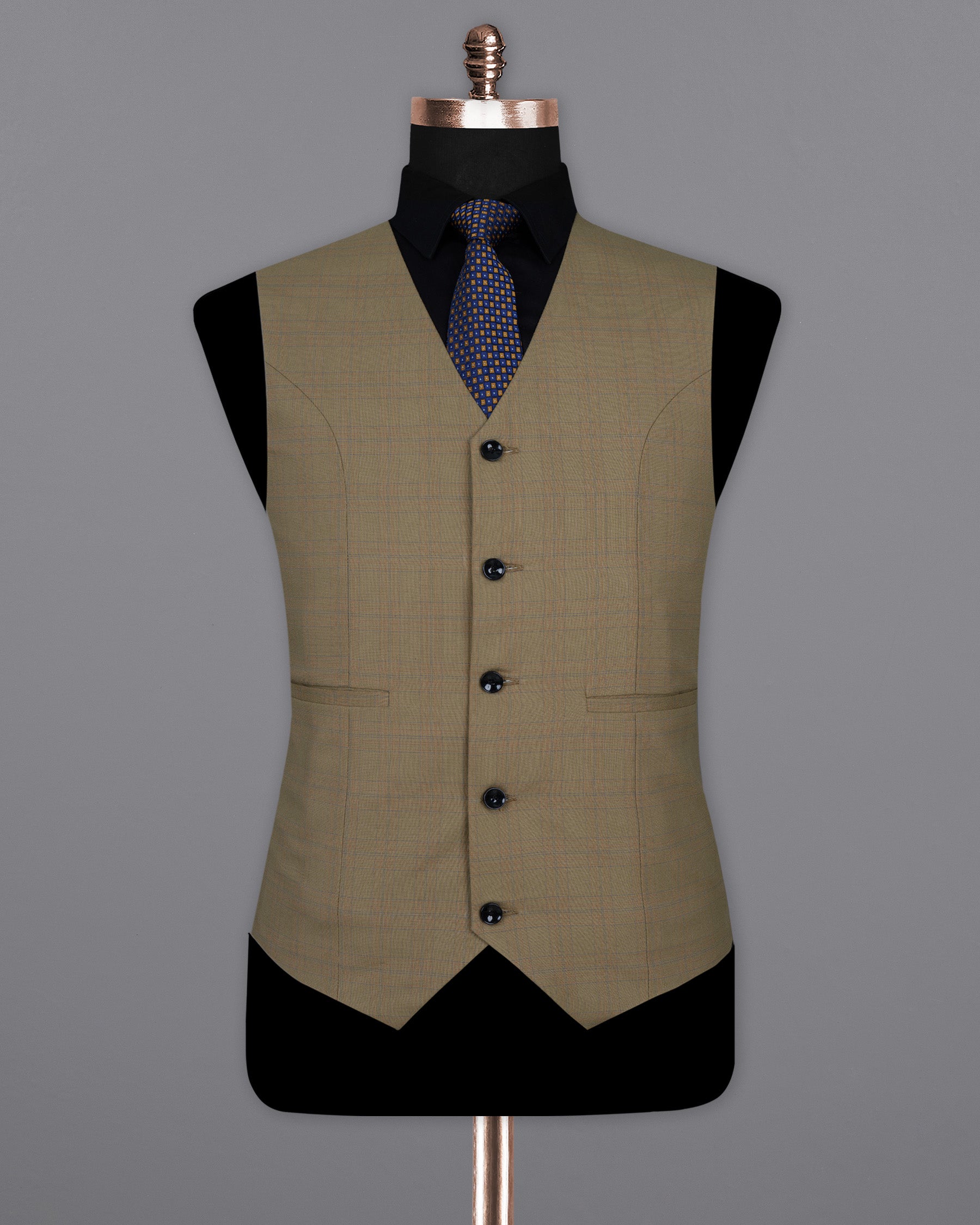 Clay Creek Plaid Wool Rich Waistcoat V1418-36, V1418-38, V1418-40, V1418-42, V1418-44, V1418-46, V1418-48, V1418-50, V1418-52, V1418-54, V1418-56, V1418-58, V1418-60