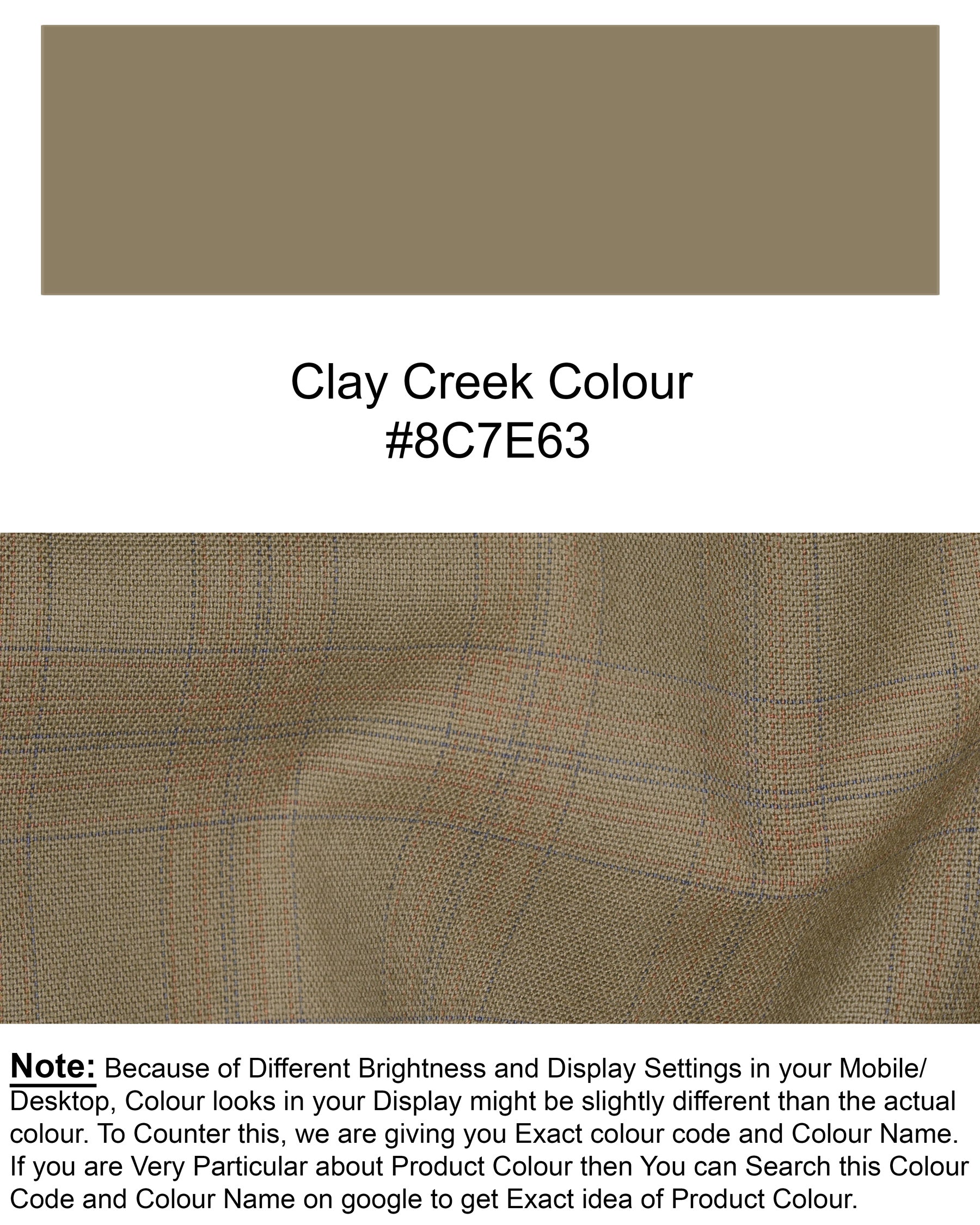 Clay Creek Plaid Wool Rich Waistcoat V1418-36, V1418-38, V1418-40, V1418-42, V1418-44, V1418-46, V1418-48, V1418-50, V1418-52, V1418-54, V1418-56, V1418-58, V1418-60