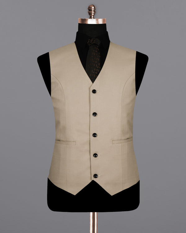 Malta Cream Wool Rich Waistcoat V1425-36, V1425-38, V1425-40, V1425-42, V1425-44, V1425-46, V1425-48, V1425-50, V1425-52, V1425-54, V1425-56, V1425-58, V1425-60