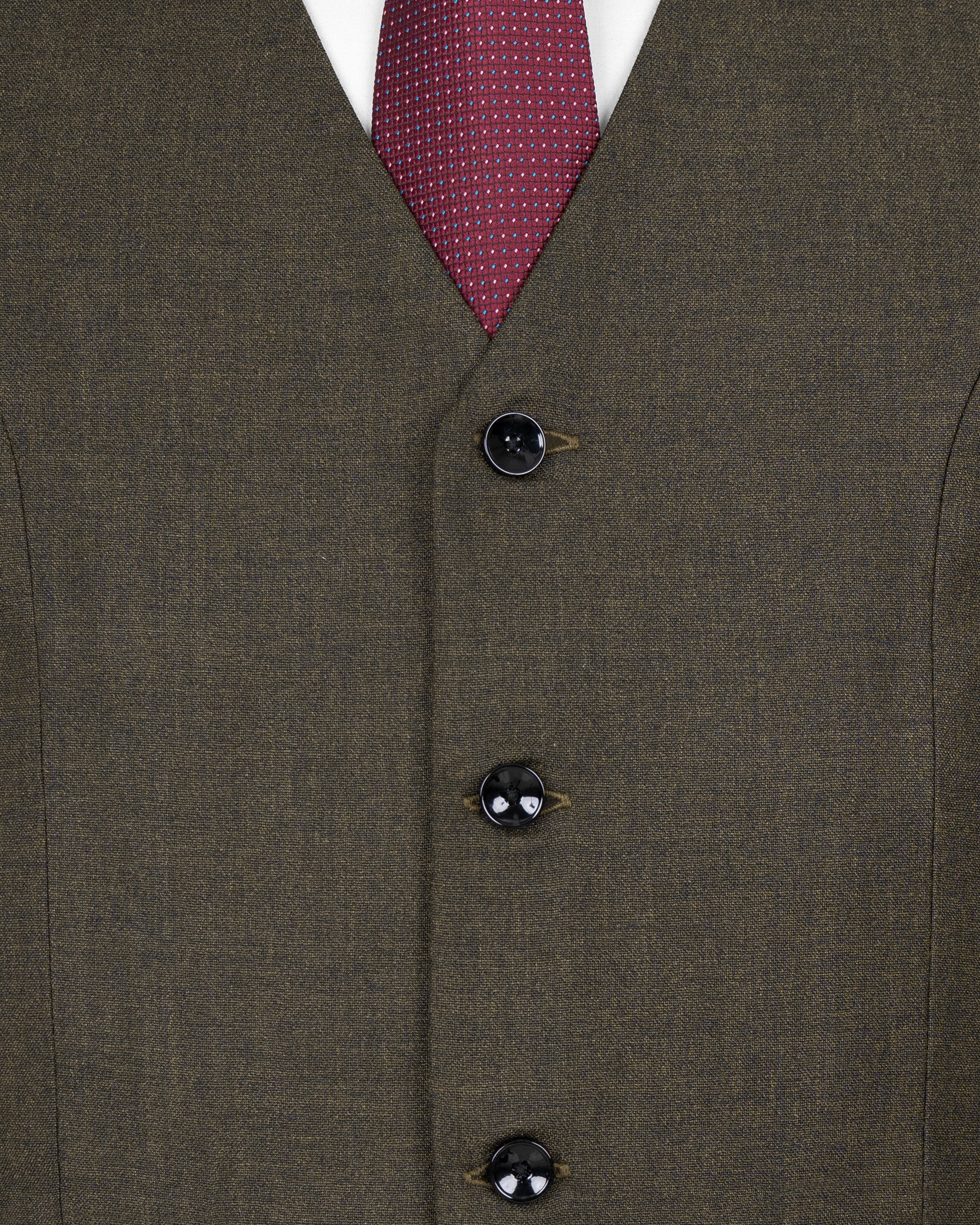 Merlin Green Wool Rich Waistcoat V1426-36, V1426-38, V1426-40, V1426-42, V1426-44, V1426-46, V1426-48, V1426-50, V1426-52, V1426-54, V1426-56, V1426-58, V1426-60