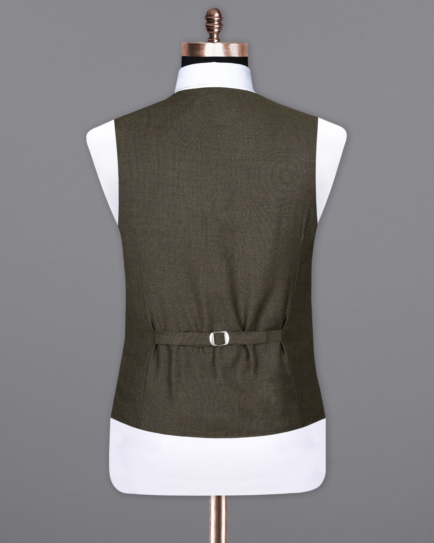 Merlin Green Wool Rich Waistcoat V1426-36, V1426-38, V1426-40, V1426-42, V1426-44, V1426-46, V1426-48, V1426-50, V1426-52, V1426-54, V1426-56, V1426-58, V1426-60