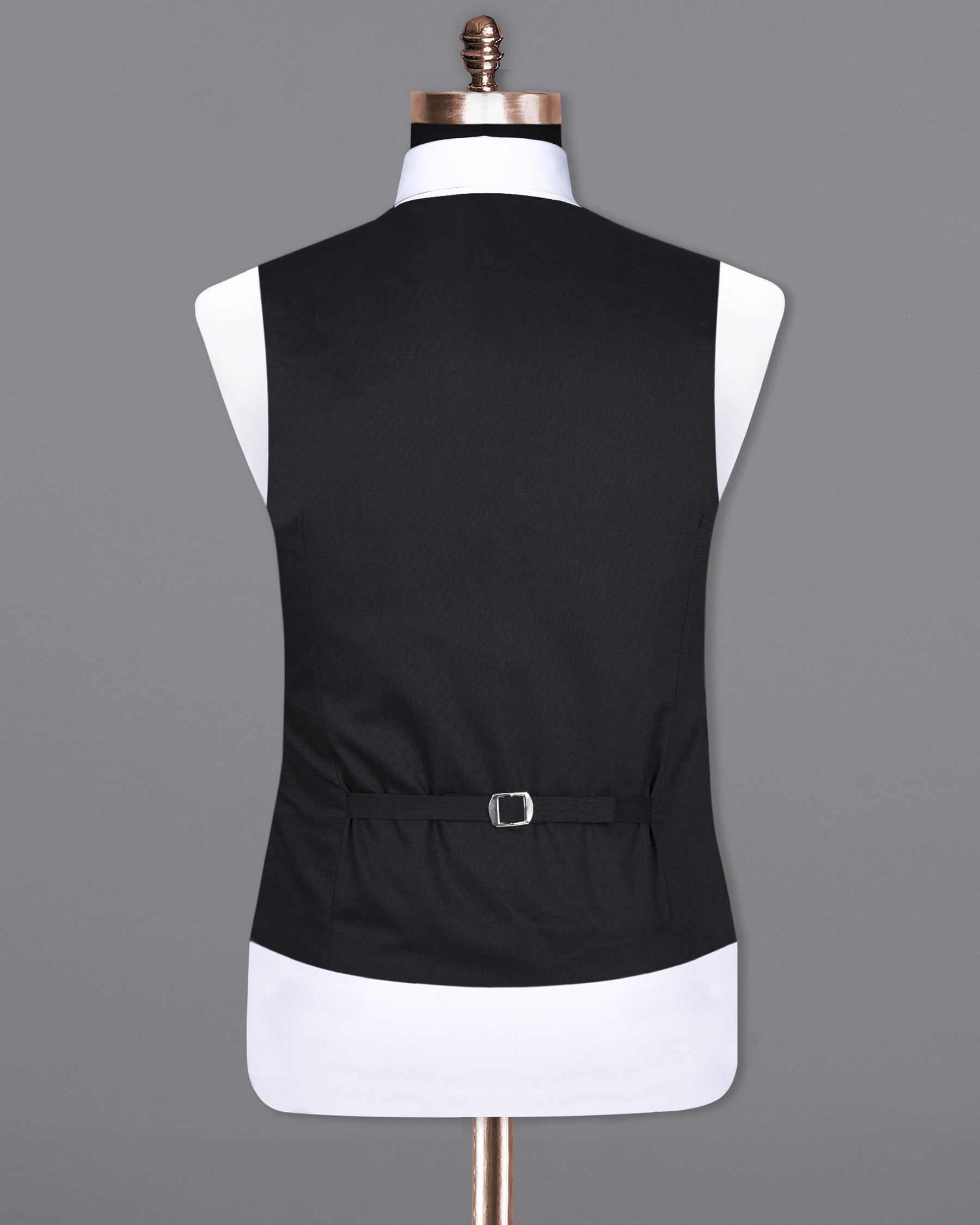 Vulcan Black Premium Cotton Waistcoat V1431-36, V1431-38, V1431-40, V1431-42, V1431-44, V1431-46, V1431-48, V1431-50, V1431-52, V1431-54, V1431-56, V1431-58, V1431-60