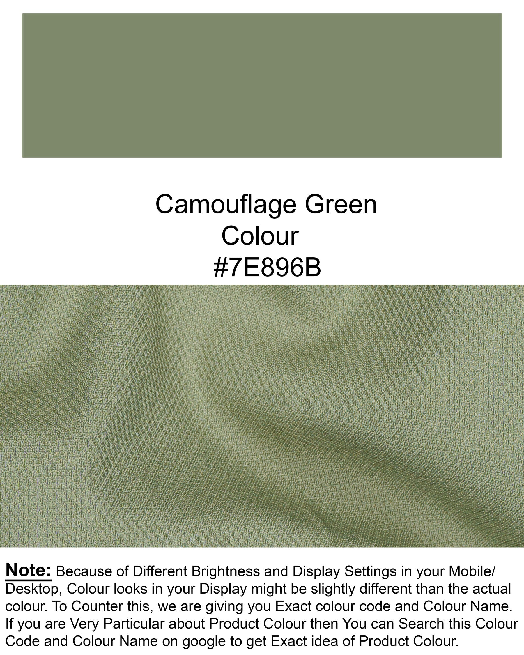 Camouflage Green Wool rich Waistcoat V1437-36, V1437-38, V1437-40, V1437-42, V1437-44, V1437-46, V1437-48, V1437-50, V1437-52, V1437-54, V1437-56, V1437-58, V1437-60