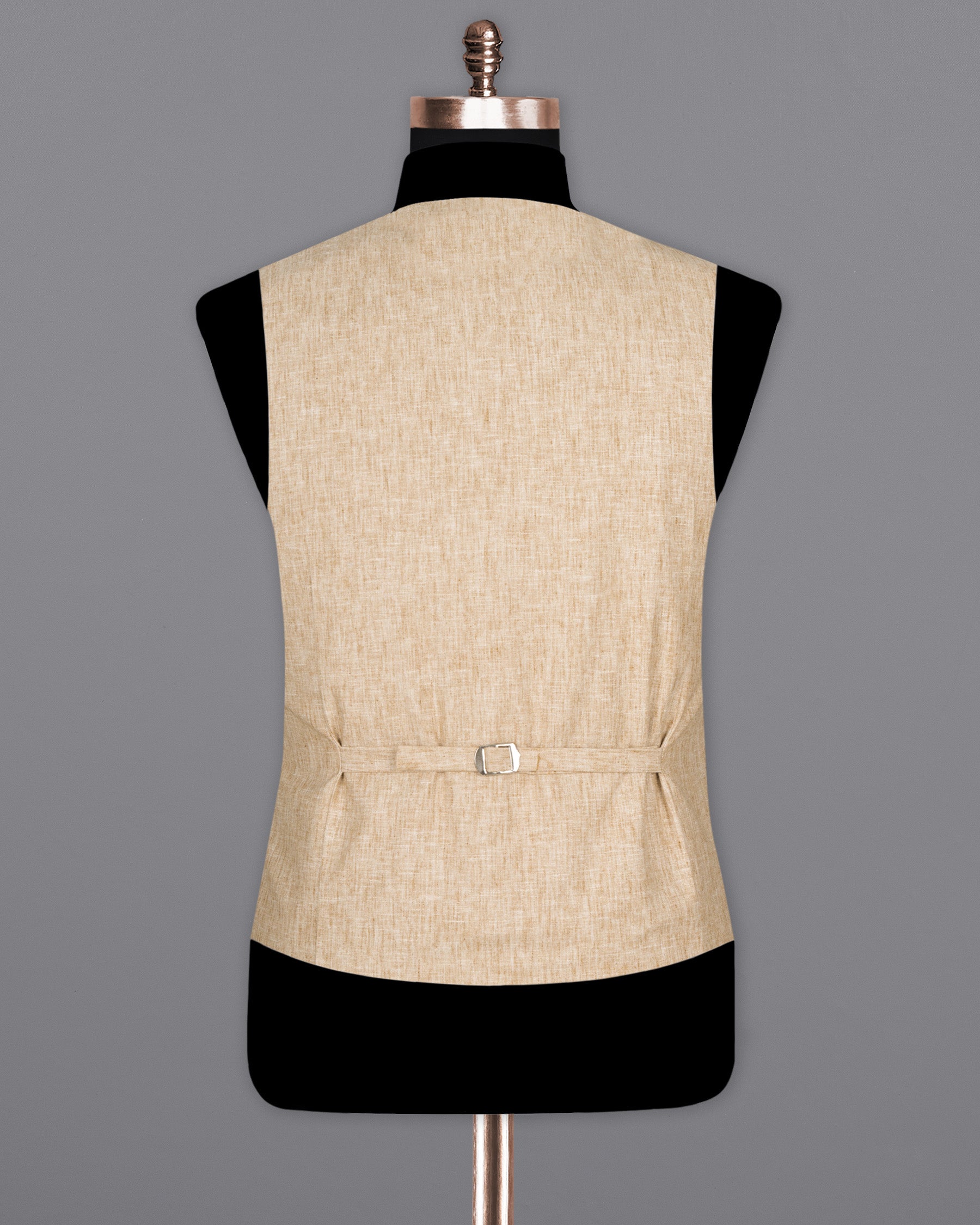 Cream Luxurious Linen Waistcoat V1464-36, V1464-38, V1464-40, V1464-42, V1464-44, V1464-46, V1464-48, V1464-50, V1464-52, V1464-54, V1464-56, V1464-58, V1464-60	