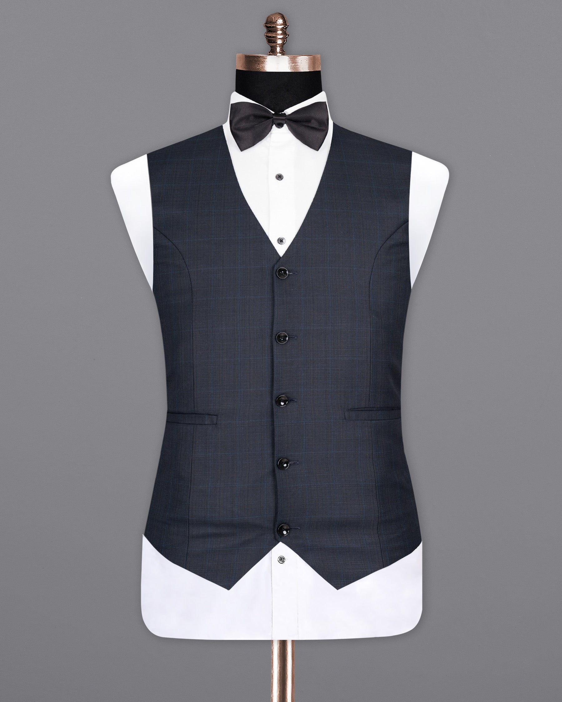 Vulcan Navy Wool Rich Waistcoat V1473-36, V1473-38, V1473-40, V1473-42, V1473-44, V1473-46, V1473-48, V1473-50, V1473-52, V1473-54, V1473-56, V1473-58, V1473-60