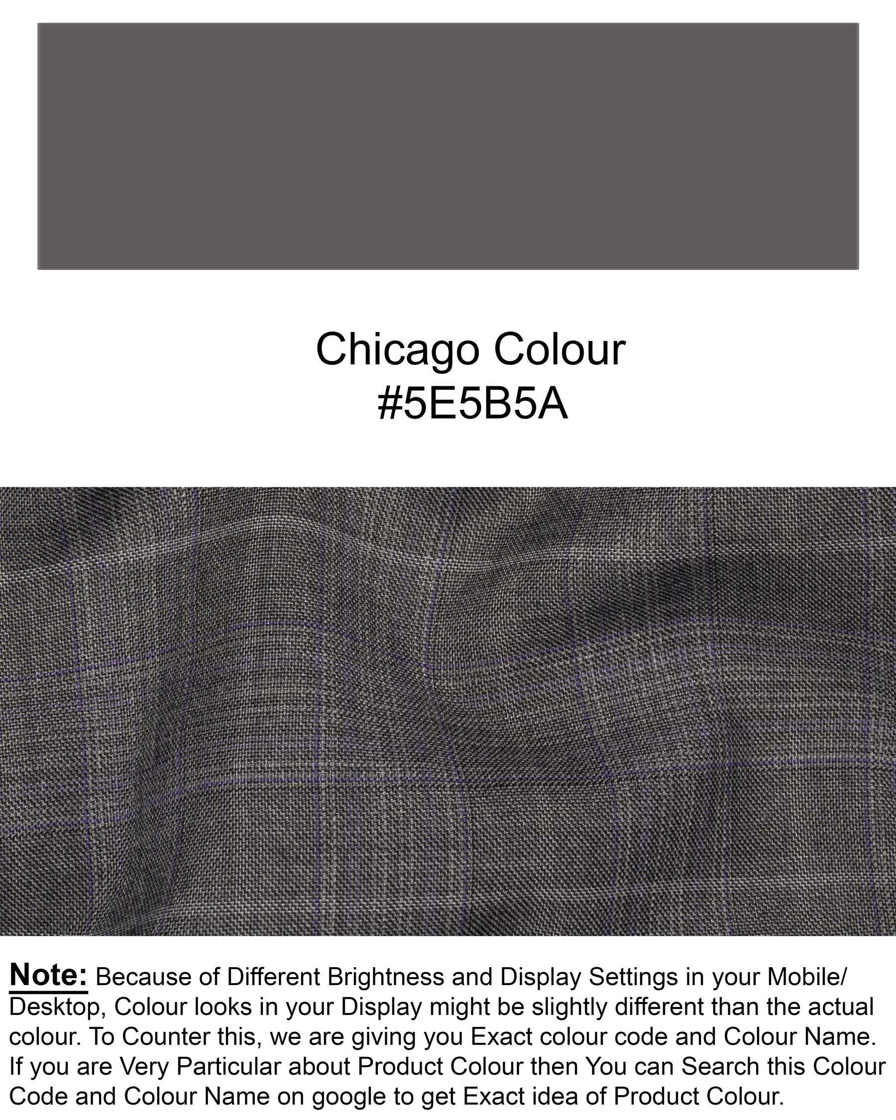 Chicago Grey Windowpane Woolrich Waistcoat V1480-36, V1480-38, V1480-40, V1480-42, V1480-44, V1480-46, V1480-48, V1480-50, V1480-52, V1480-54, V1480-56, V1480-58, V1480-60