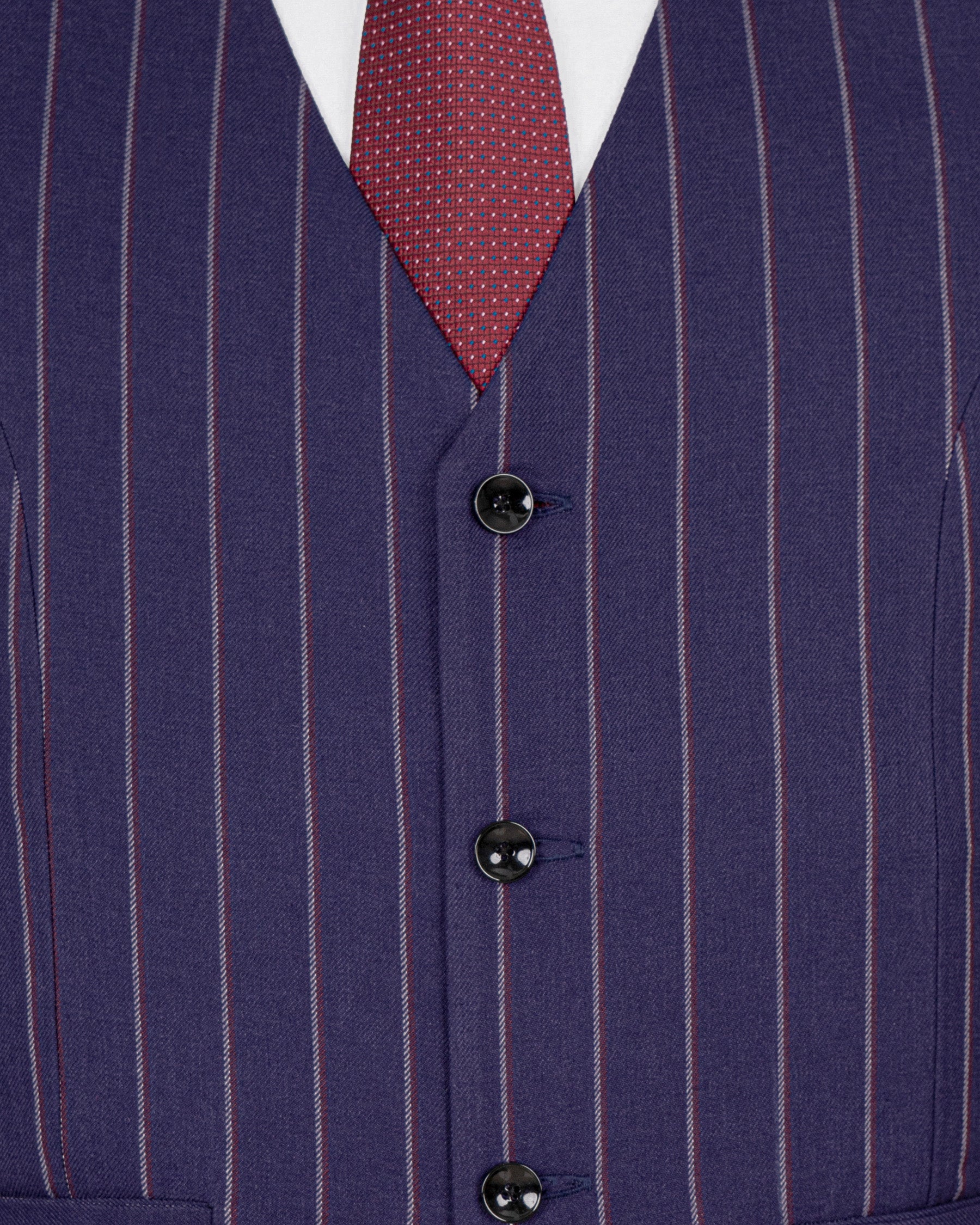 Cherry Pie Striped Waistcoat