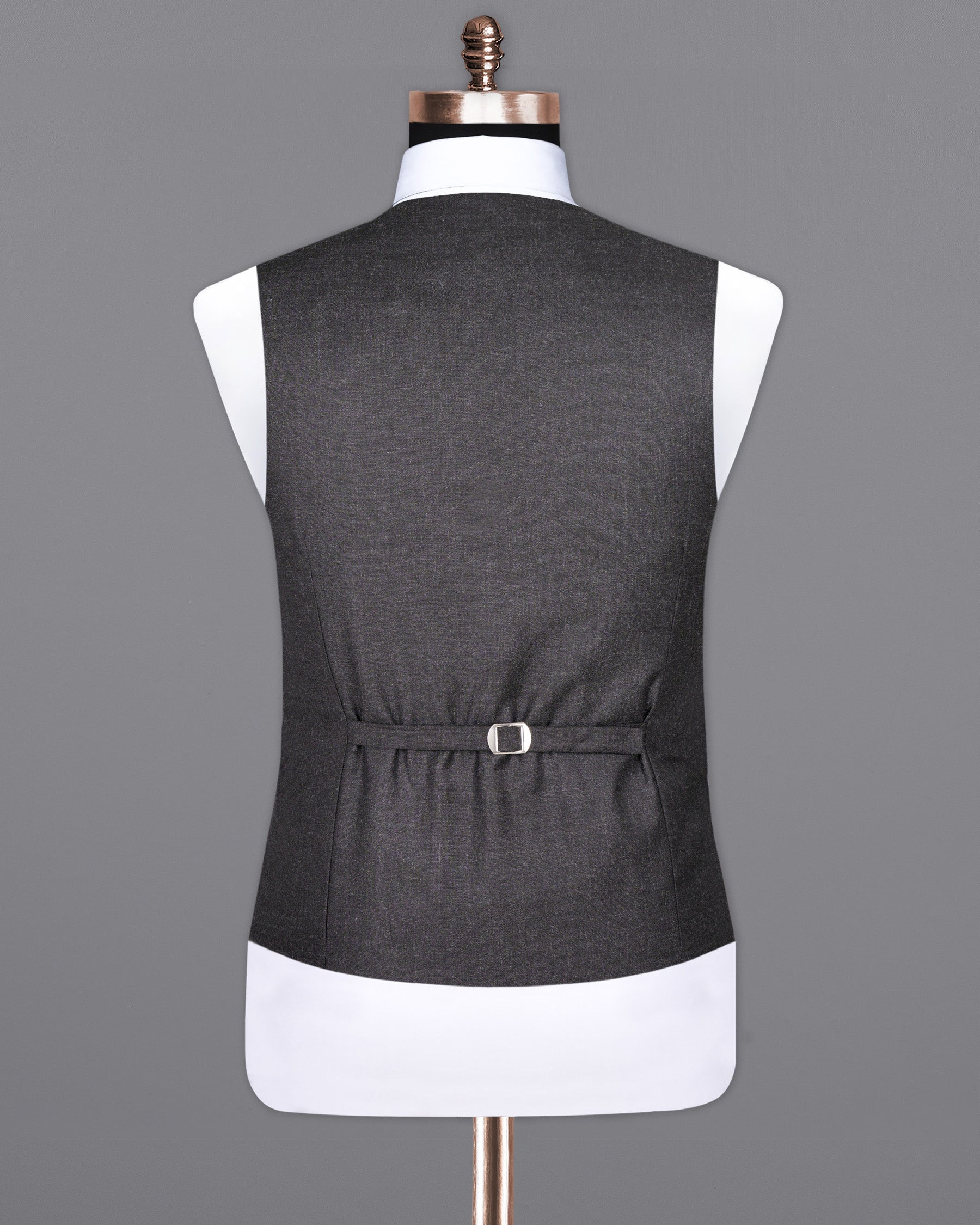 Charcoal Wool Rich Sports Waistcoat V1530-36, V1530-38, V1530-40, V1530-42, V1530-44, V1530-46, V1530-48, V1530-50, V1530-52, V1530-54, V1530-56, V1530-58, V1530-60