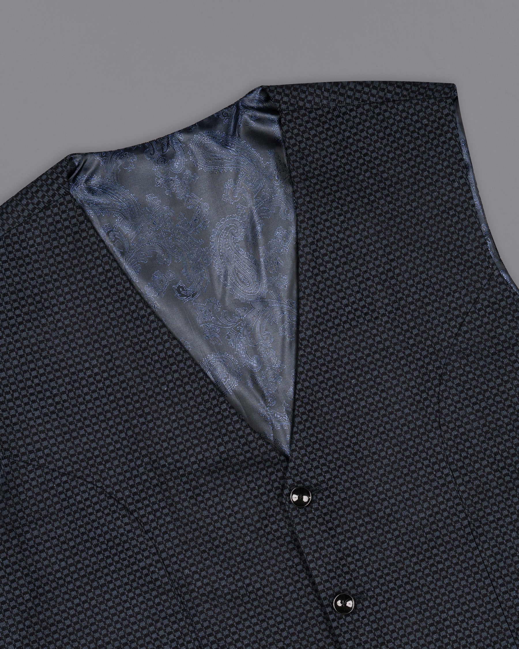 Navy Velvet Corduroy Box patterned Sports Waistcoat V1537-36, V1537-38, V1537-40, V1537-42, V1537-44, V1537-46, V1537-48, V1537-50, V1537-52, V1537-54, V1537-56, V1537-58, V1537-60