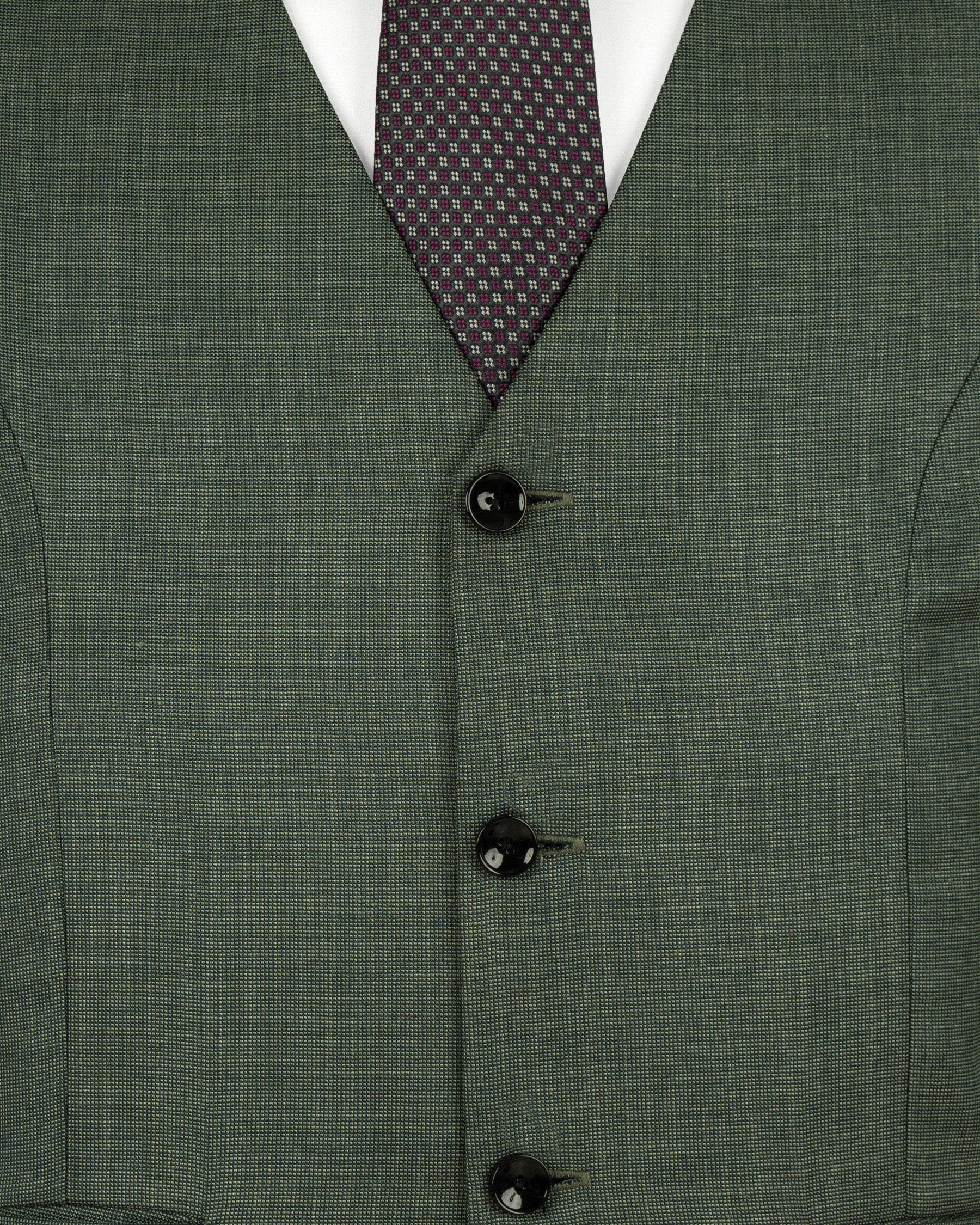 Timber Green Wool Rich Waistcoat V1549-36, V1549-38, V1549-40, V1549-42, V1549-44, V1549-46, V1549-48, V1549-50, V1549-52, V1549-54, V1549-56, V1549-58, V1549-60