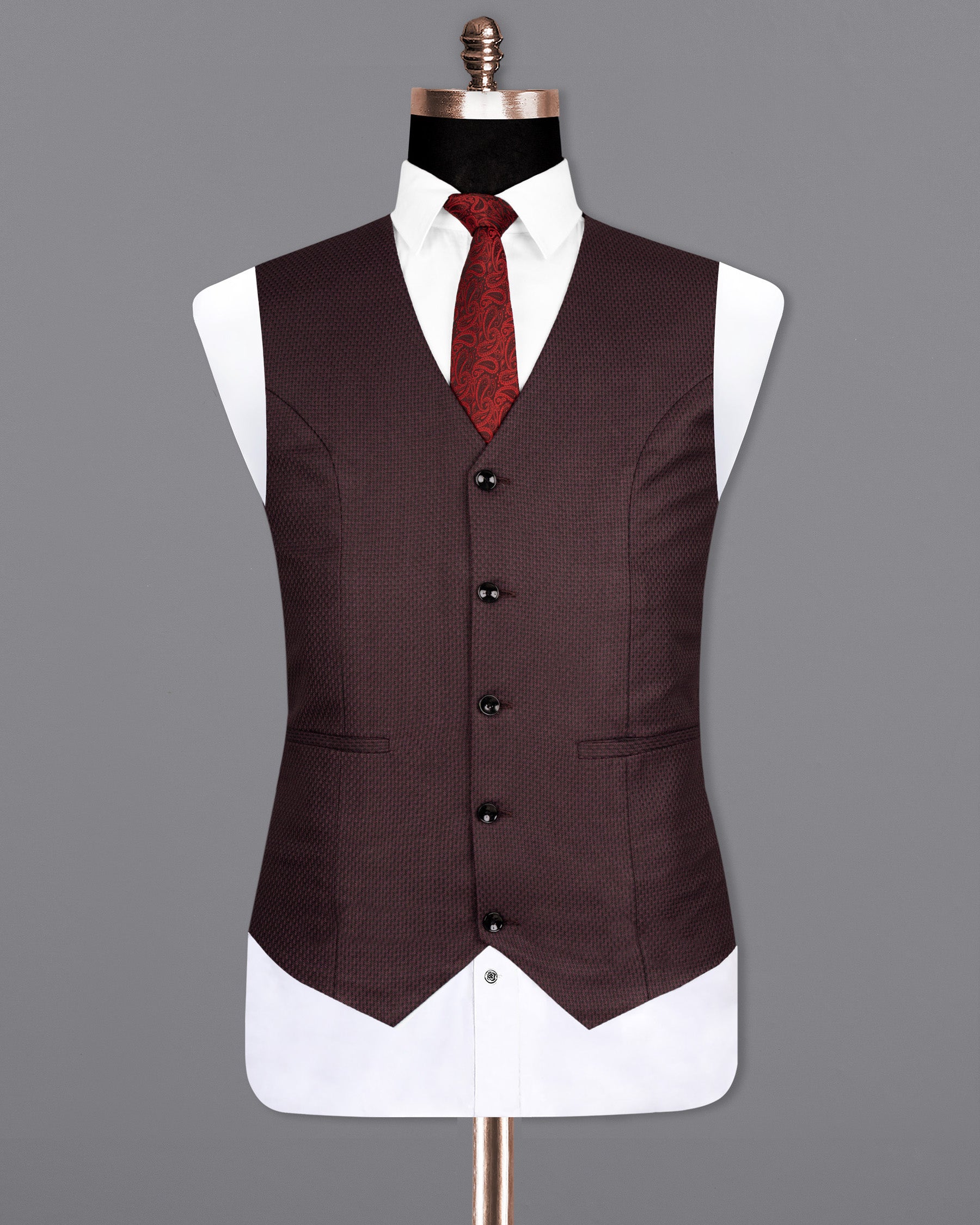 Temptress Wool Rich Waistcoat V1561-36, V1561-38, V1561-40, V1561-42, V1561-44, V1561-46, V1561-48, V1561-50, V1561-52, V1561-54, V1561-56, V1561-58, V1561-60