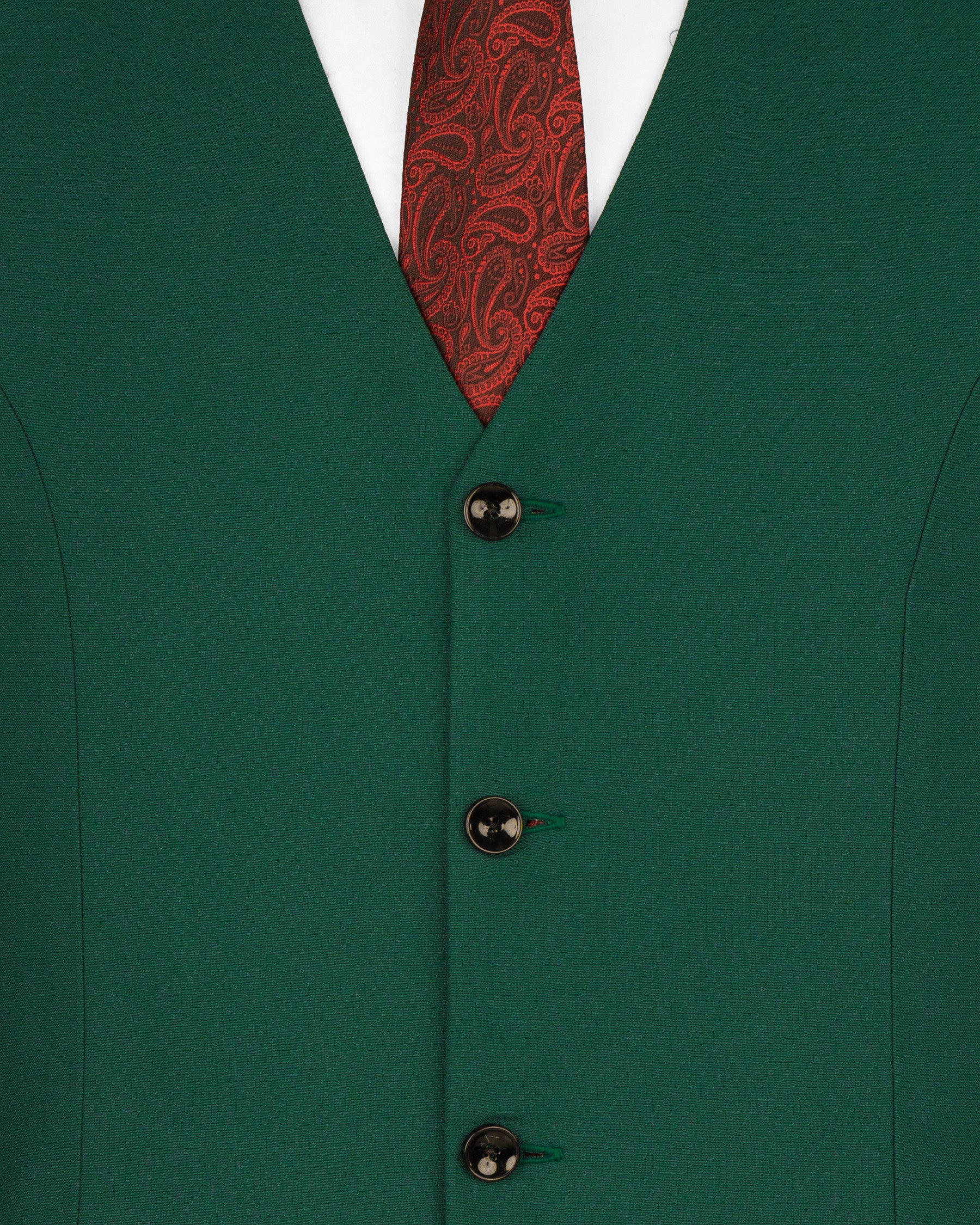 Aqua Deep Green Wool Rich Waistcoat V1602-36, V1602-38, V1602-40, V1602-42, V1602-44, V1602-46, V1602-48, V1602-50, V1602-52, V1602-54, V1602-56, V1602-58, V1602-60