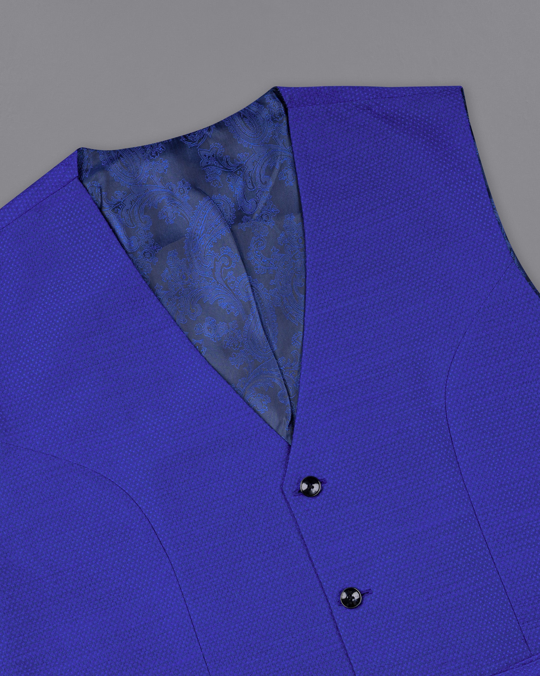 Biscay Blue Super Soft Waistcoat V1639-36, V1639-38, V1639-40, V1639-42, V1639-44, V1639-46, V1639-48, V1639-50, V1639-52, V1639-54, V1639-56, V1639-58, V1639-60