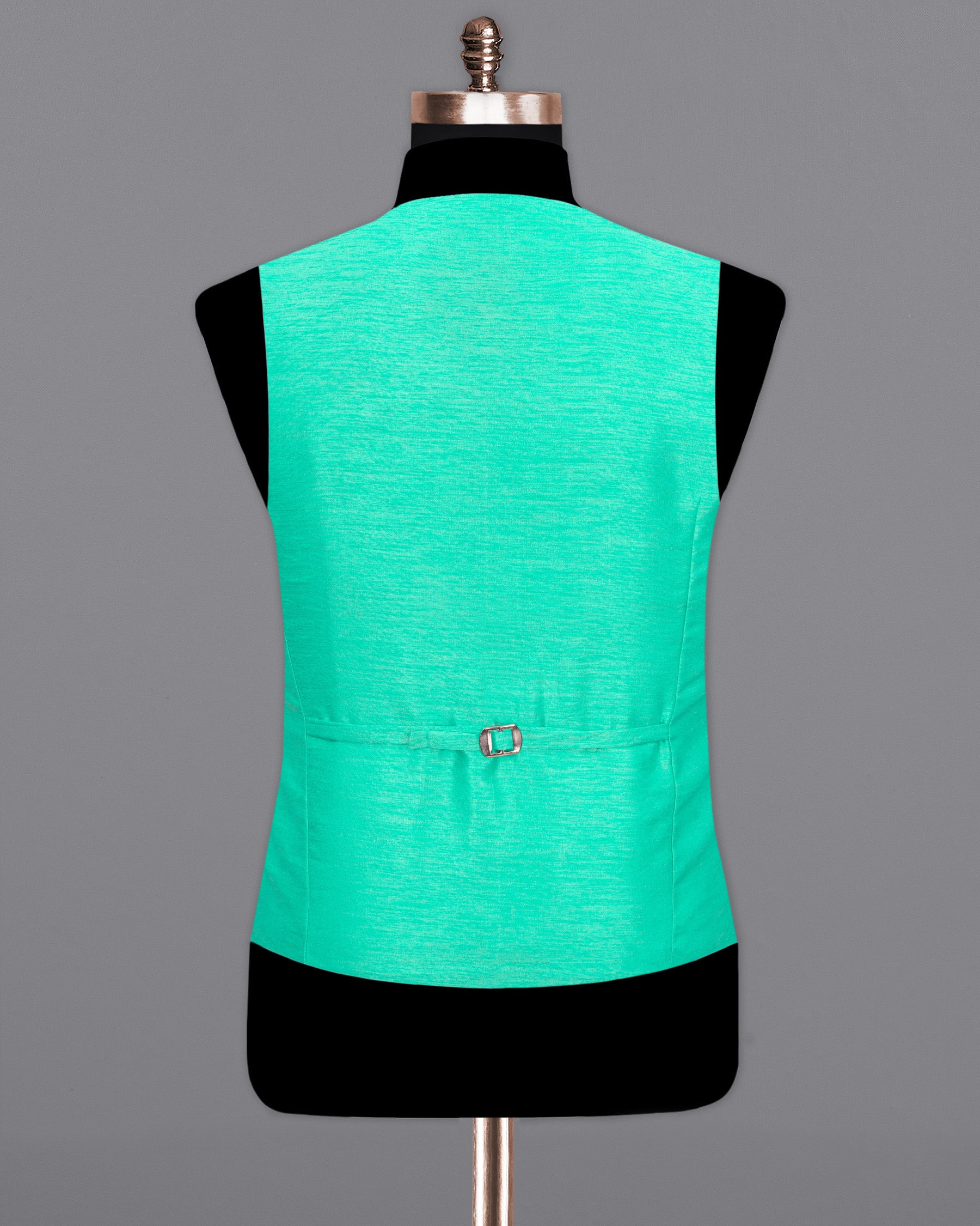 Bright Turquoise Textured  Waistcoat V1640-36, V1640-38, V1640-40, V1640-42, V1640-44, V1640-46, V1640-48, V1640-50, V1640-52, V1640-54, V1640-56, V1640-58, V1640-60