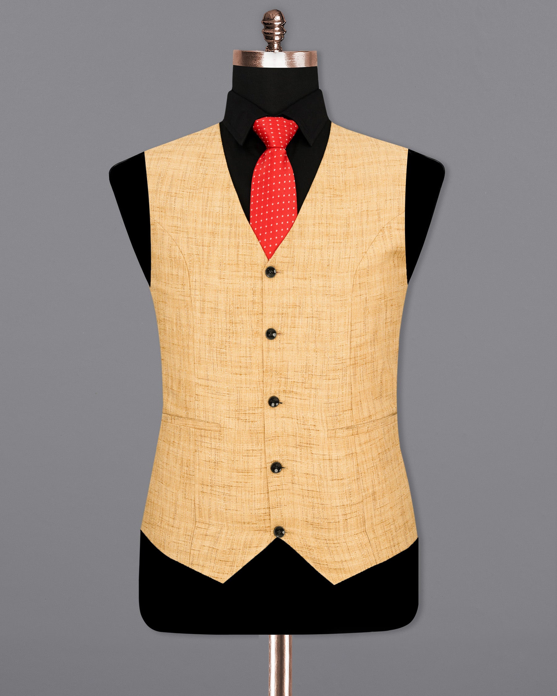 Corvette Brown Textured Waistcoat V1659-36, V1659-38, V1659-40, V1659-42, V1659-44, V1659-46, V1659-48, V1659-50, V1659-52, V1659-54, V1659-56, V1659-58, V1659-60