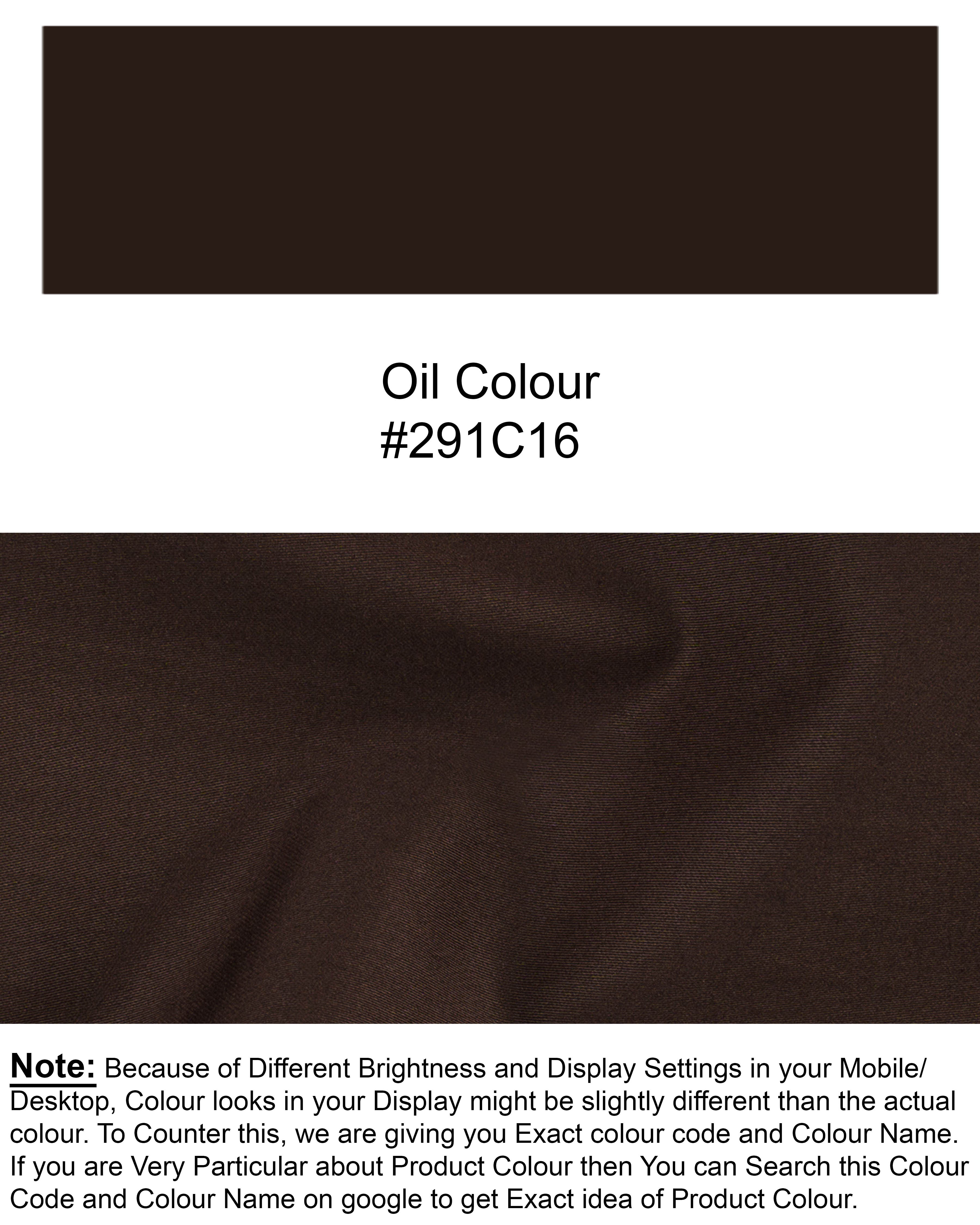 Oil Brown Belt Closure Waistcoat V1748-36, V1748-38, V1748-40, V1748-42, V1748-44, V1748-46, V1748-48, V1748-50, V1748-52, V1748-54, V1748-56, V1748-58, V1748-60