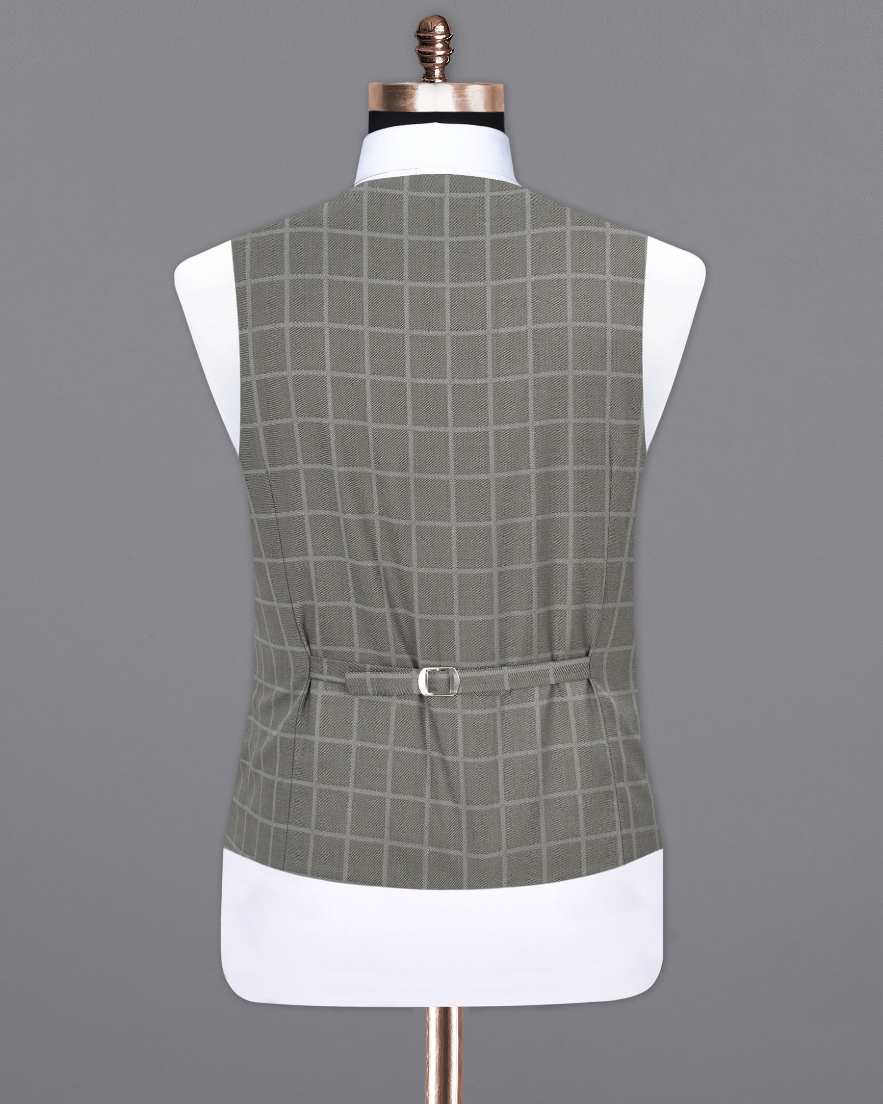 Hurricane Windowpane Waistcoat V1857-36, V1857-38, V1857-40, V1857-42, V1857-44, V1857-46, V1857-48, V1857-50, V1857-52, V1857-54, V1857-56, V1857-58, V1857-60