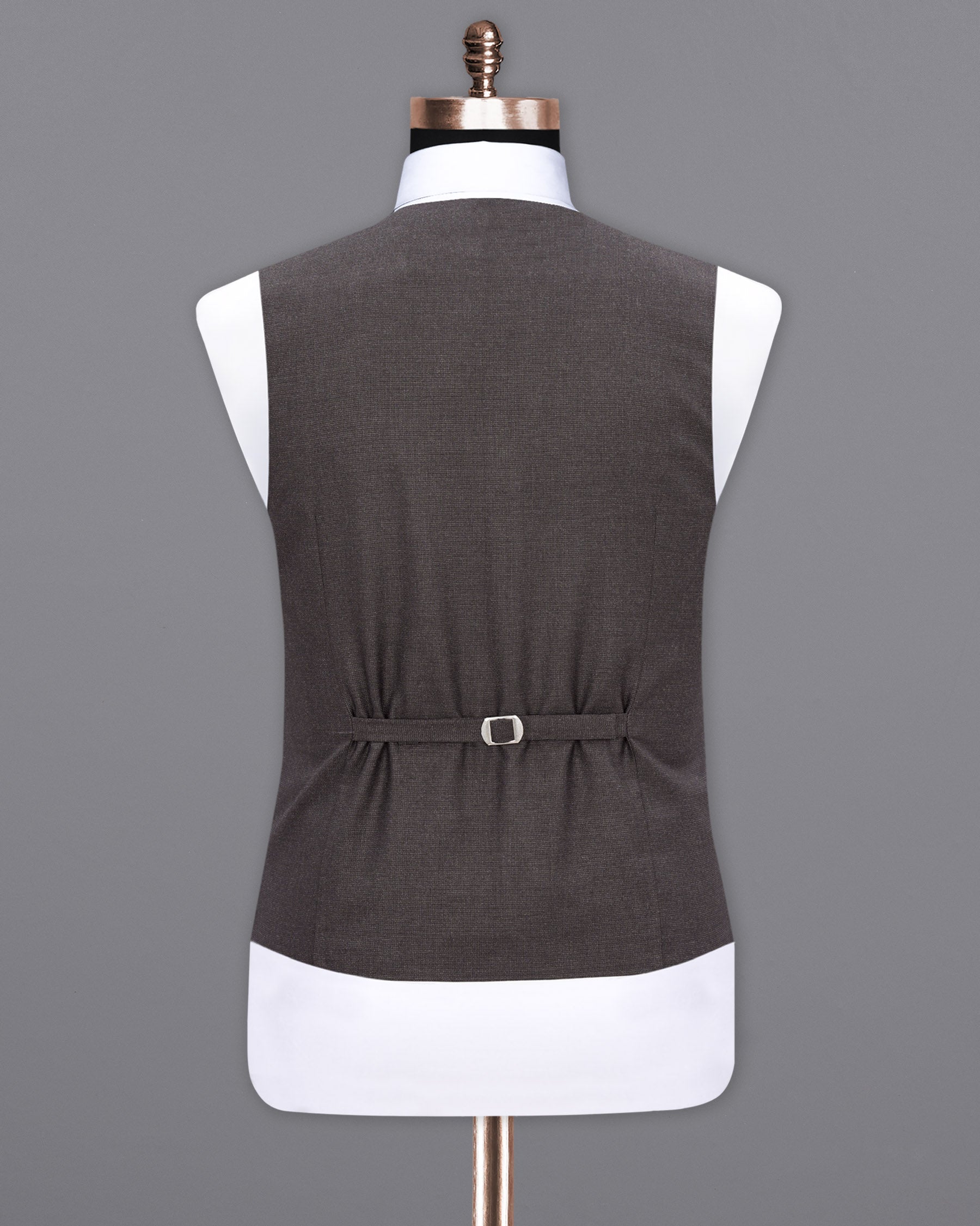 Iridium Gray Textured Waistcoat V1868-36, V1868-38, V1868-40, V1868-42, V1868-44, V1868-46, V1868-48, V1868-50, V1868-52, V1868-54, V1868-56, V1868-58, V1868-60