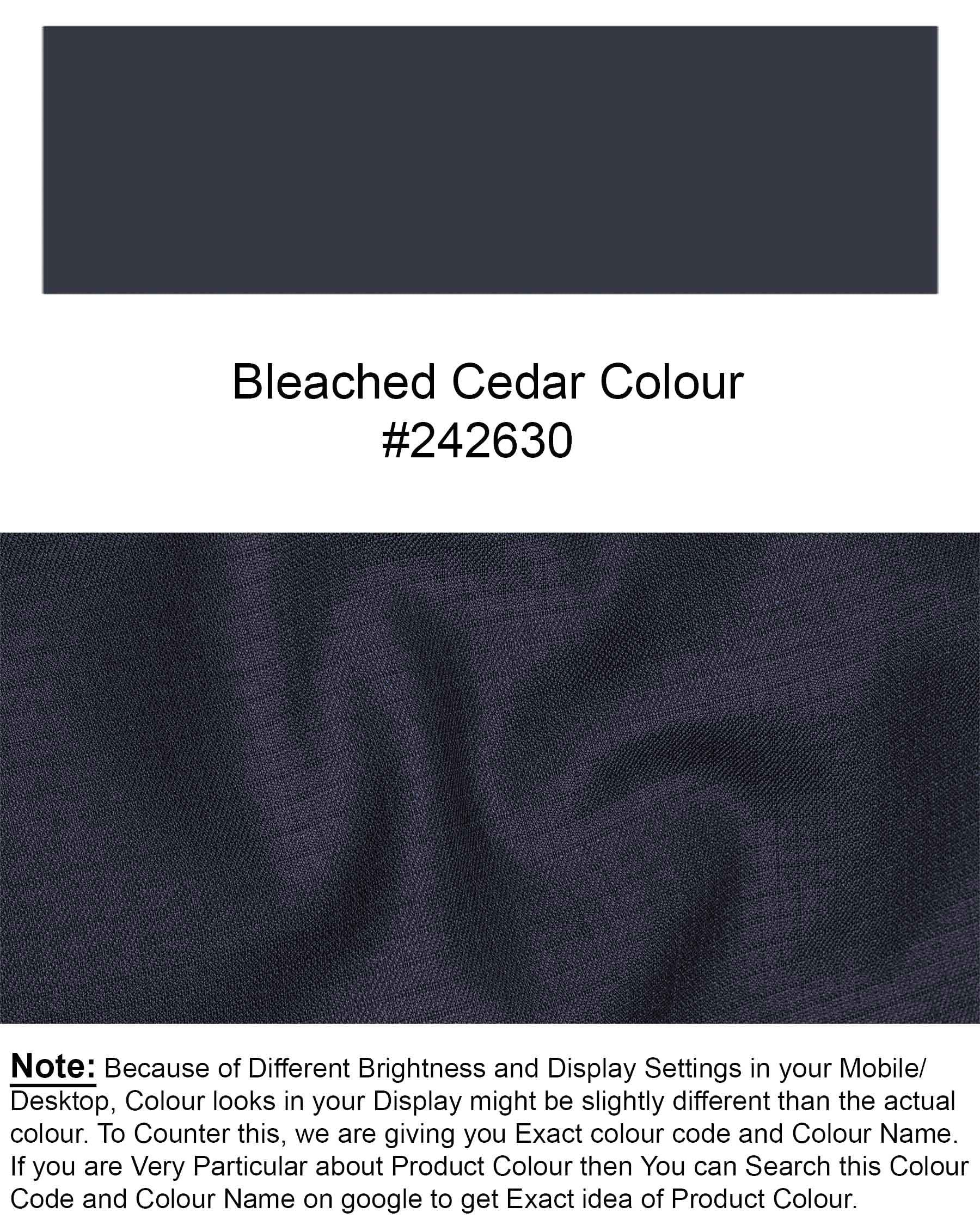Bleached Cedar Blue Textured Waistcoat V1923-36, V1923-38, V1923-40, V1923-42, V1923-44, V1923-46, V1923-48, V1923-50, V1923-52, V1923-54, V1923-56, V1923-58, V1923-60