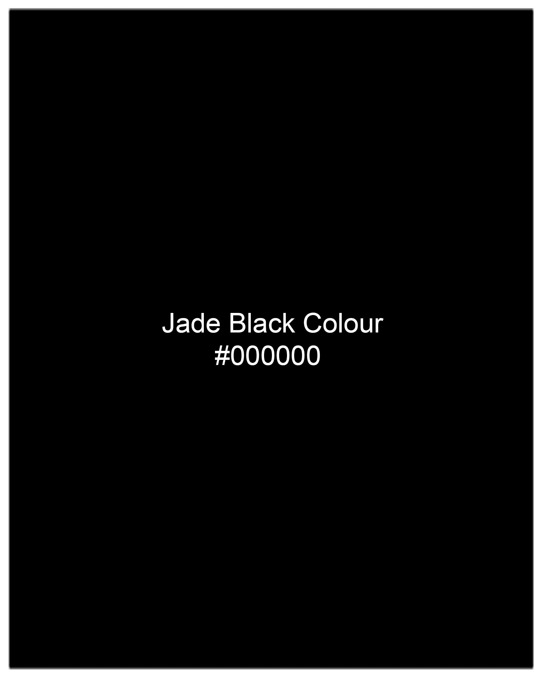 Jade Black diamond textured Waistcoat V1977-36, V1977-38, V1977-40, V1977-42, V1977-44, V1977-46, V1977-48, V1977-50, V1977-52, V1977-54, V1977-56, V1977-58, V1977-60