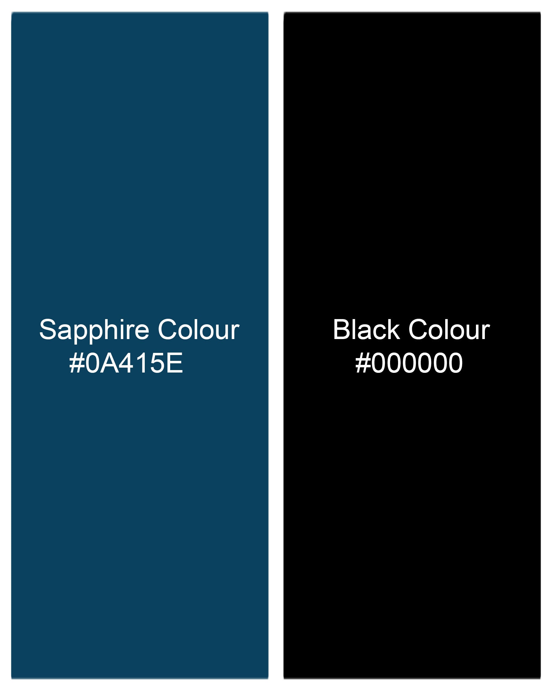 Sapphire Blue With Black Plaid Waistcoat V1993-36, V1993-38, V1993-40, V1993-42, V1993-44, V1993-46, V1993-48, V1993-50, V1993-52, V1993-54, V1993-56, V1993-58, V1993-60