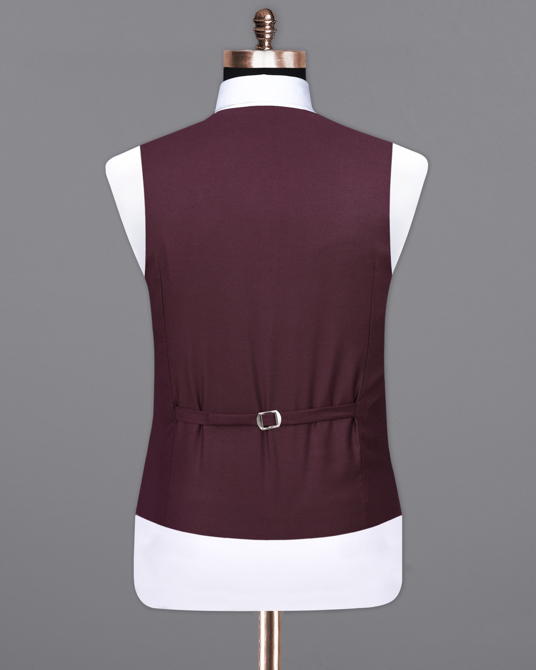 Cocoa Bean Maroon Waistcoat V1998-36, V1998-38, V1998-40, V1998-42, V1998-44, V1998-46, V1998-48, V1998-50, V1998-52, V1998-54, V1998-56, V1998-58, V1998-60