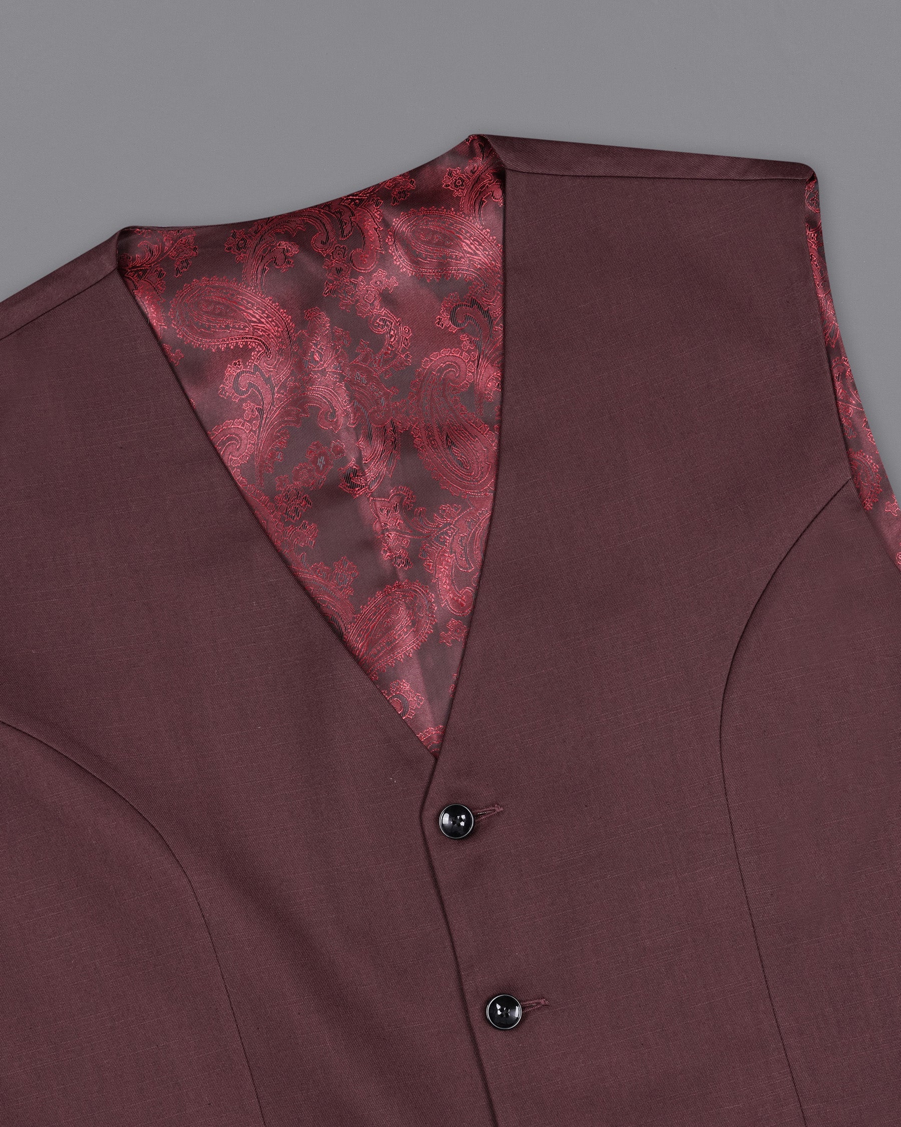 Matterhorn Maroon Waistcoat V2029-36, V2029-38, V2029-40, V2029-42, V2029-44, V2029-46, V2029-48, V2029-50, V2029-52, V2029-54, V2029-56, V2029-58, V2029-60