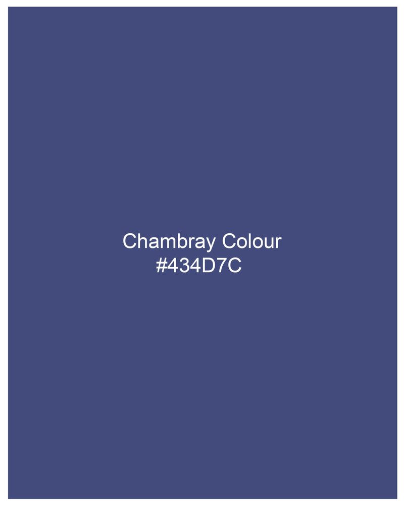 Chambray Blue Windowpane Waistcoat V2048-36, V2048-38, V2048-40, V2048-42, V2048-44, V2048-46, V2048-48, V2048-50, V2048-52, V2048-54, V2048-56, V2048-58, V2048-60