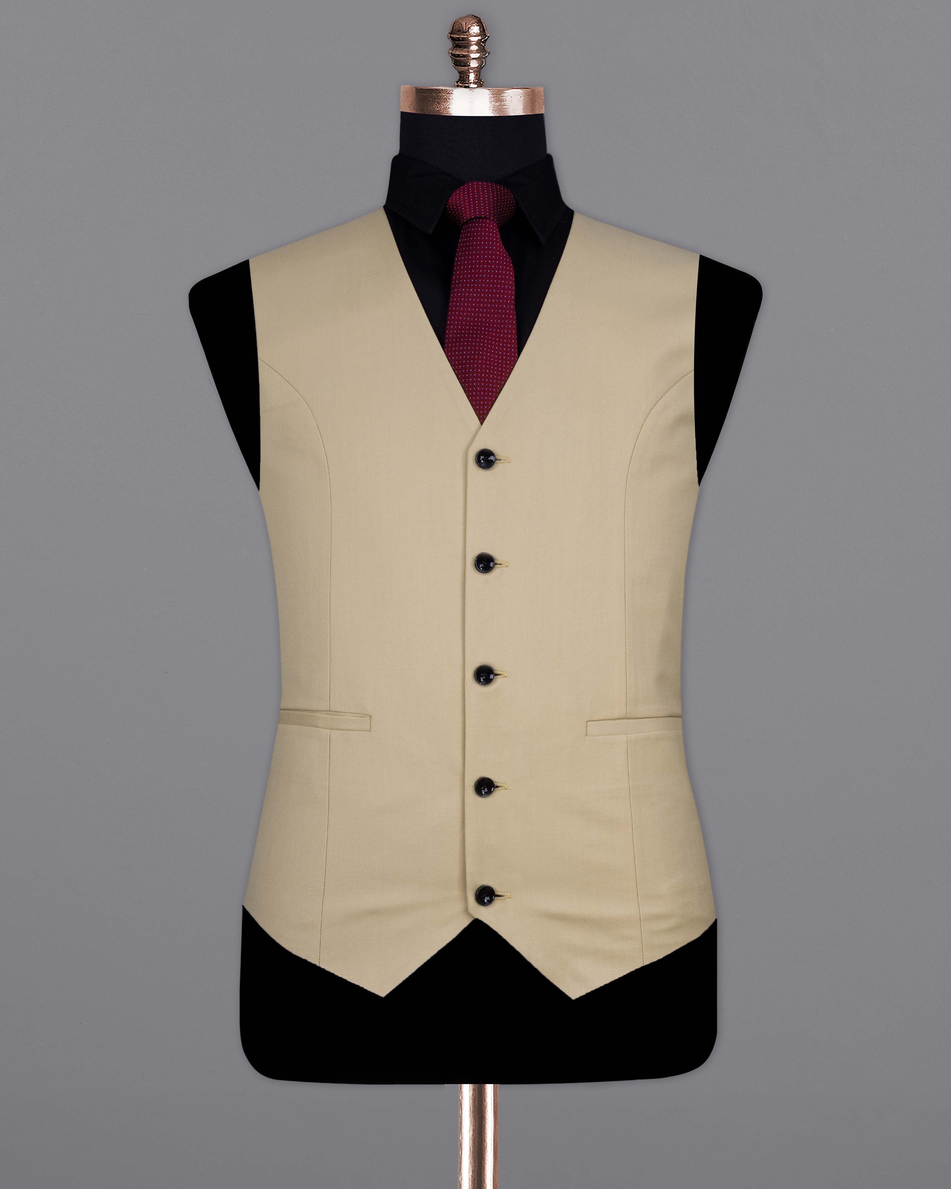 Rodeo Dust Cream Solid Waistcoat V2070-36, V2070-38, V2070-40, V2070-42, V2070-44, V2070-46, V2070-48, V2070-50, V2070-52, V2070-54, V2070-56, V2070-58, V2070-60