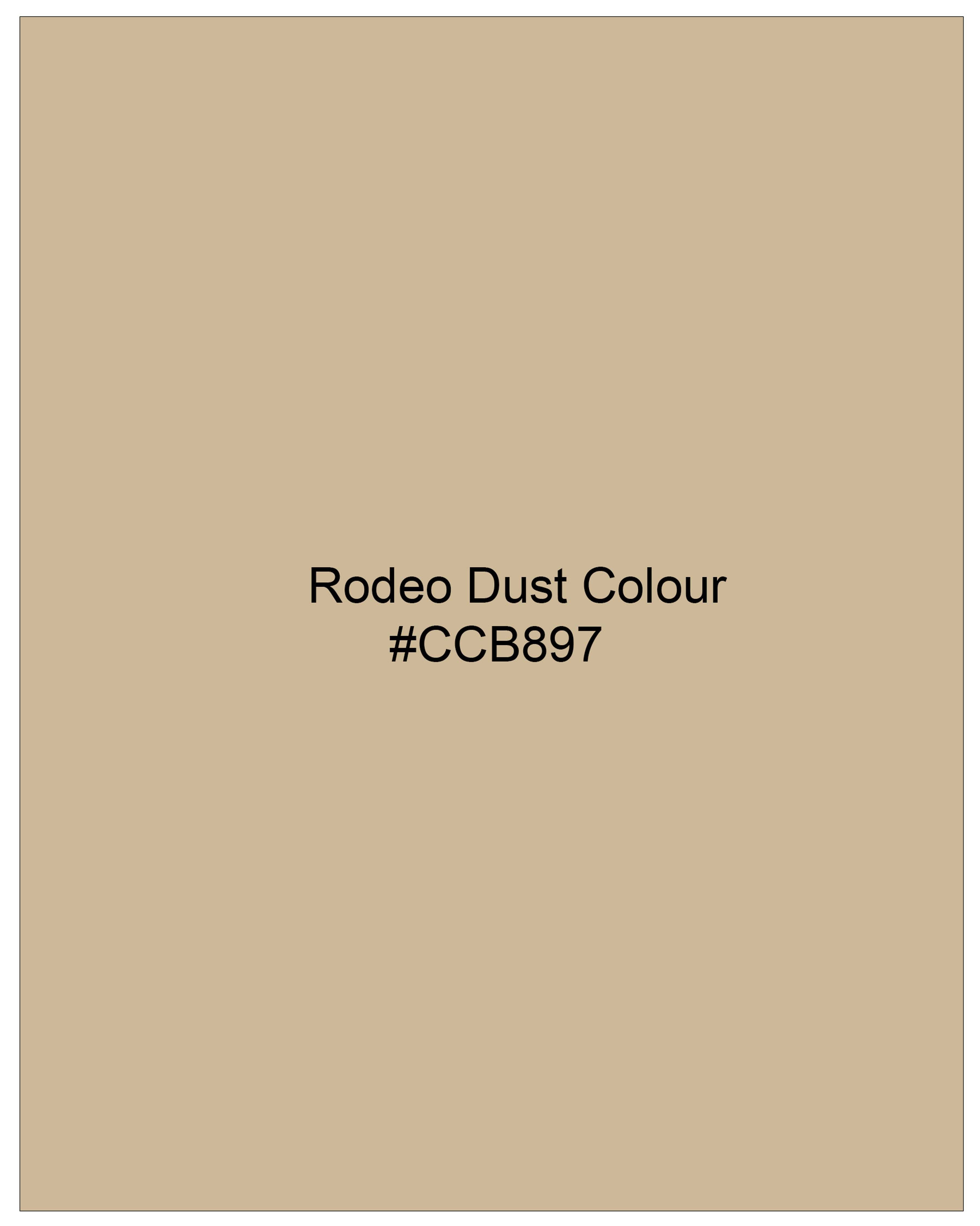 Rodeo Dust Cream Solid Waistcoat