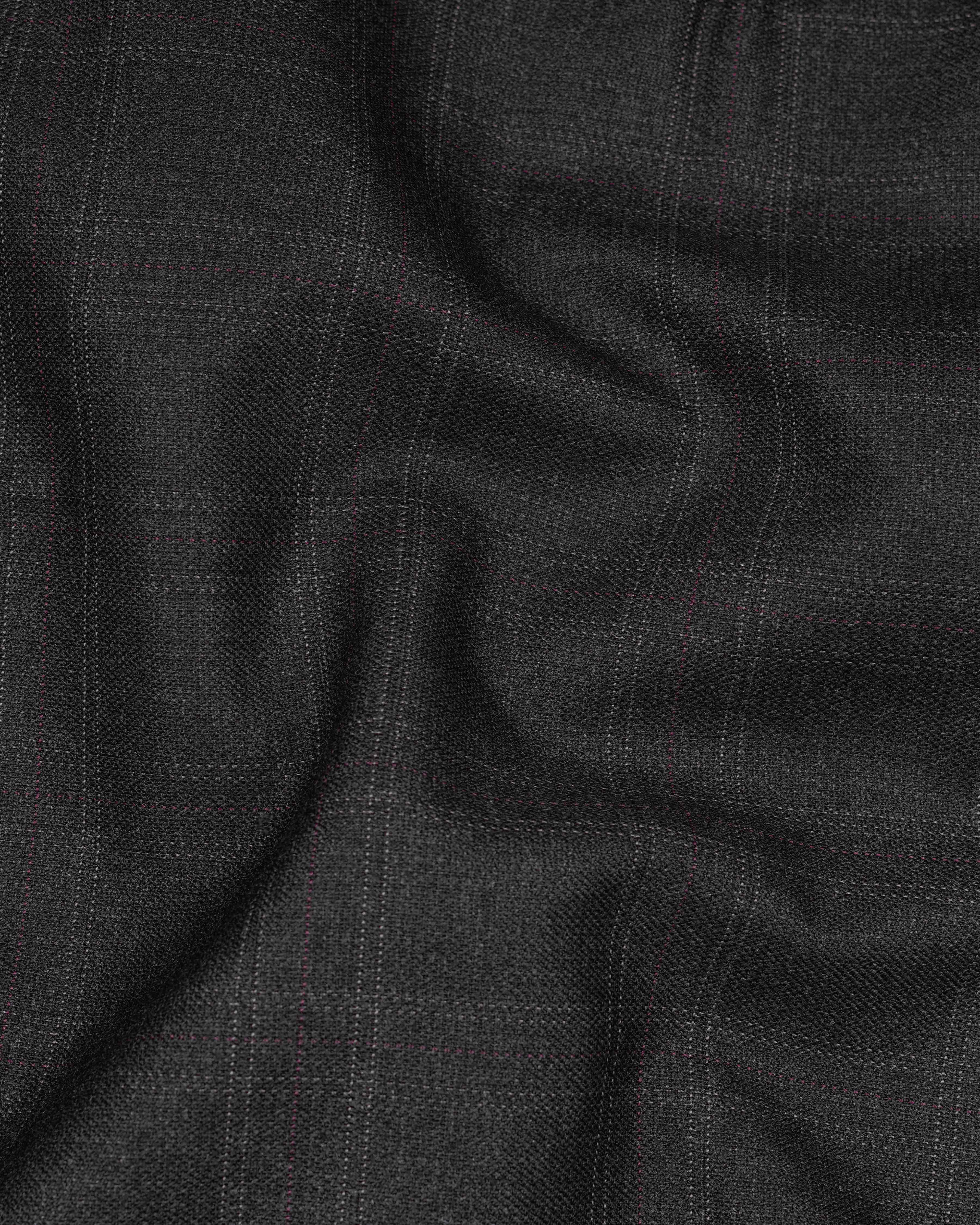 Nero Grey Subtle Plaid Waistcoat V2078-36, V2078-38, V2078-40, V2078-42, V2078-44, V2078-46, V2078-48, V2078-50, V2078-52, V2078-54, V2078-56, V2078-58, V2078-60