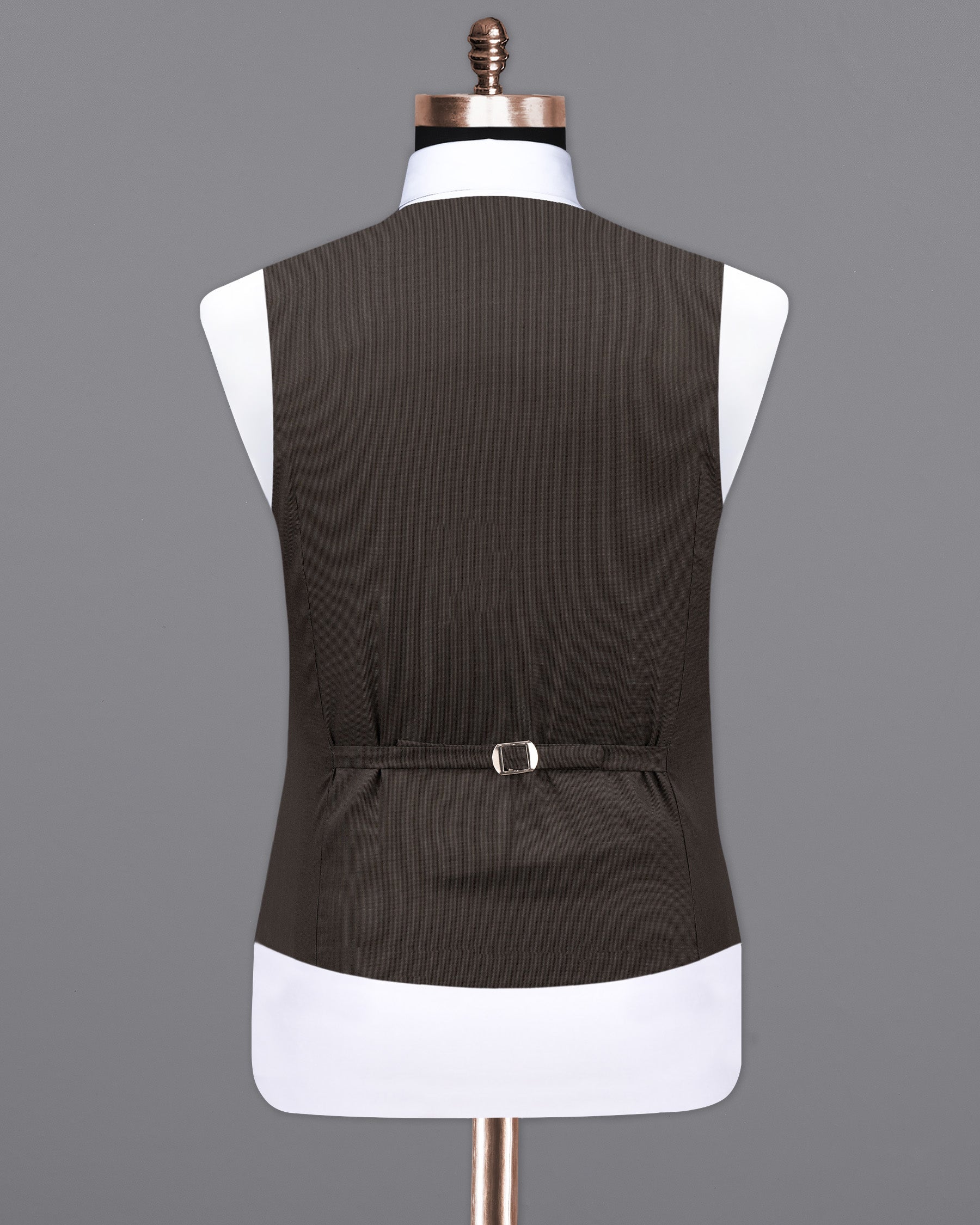 Kilamanjaro Brown Textured Waistcoat V2118-36, V2118-38, V2118-40, V2118-42, V2118-44, V2118-46, V2118-48, V2118-50, V2118-52, V2118-54, V2118-56, V2118-58, V2118-60