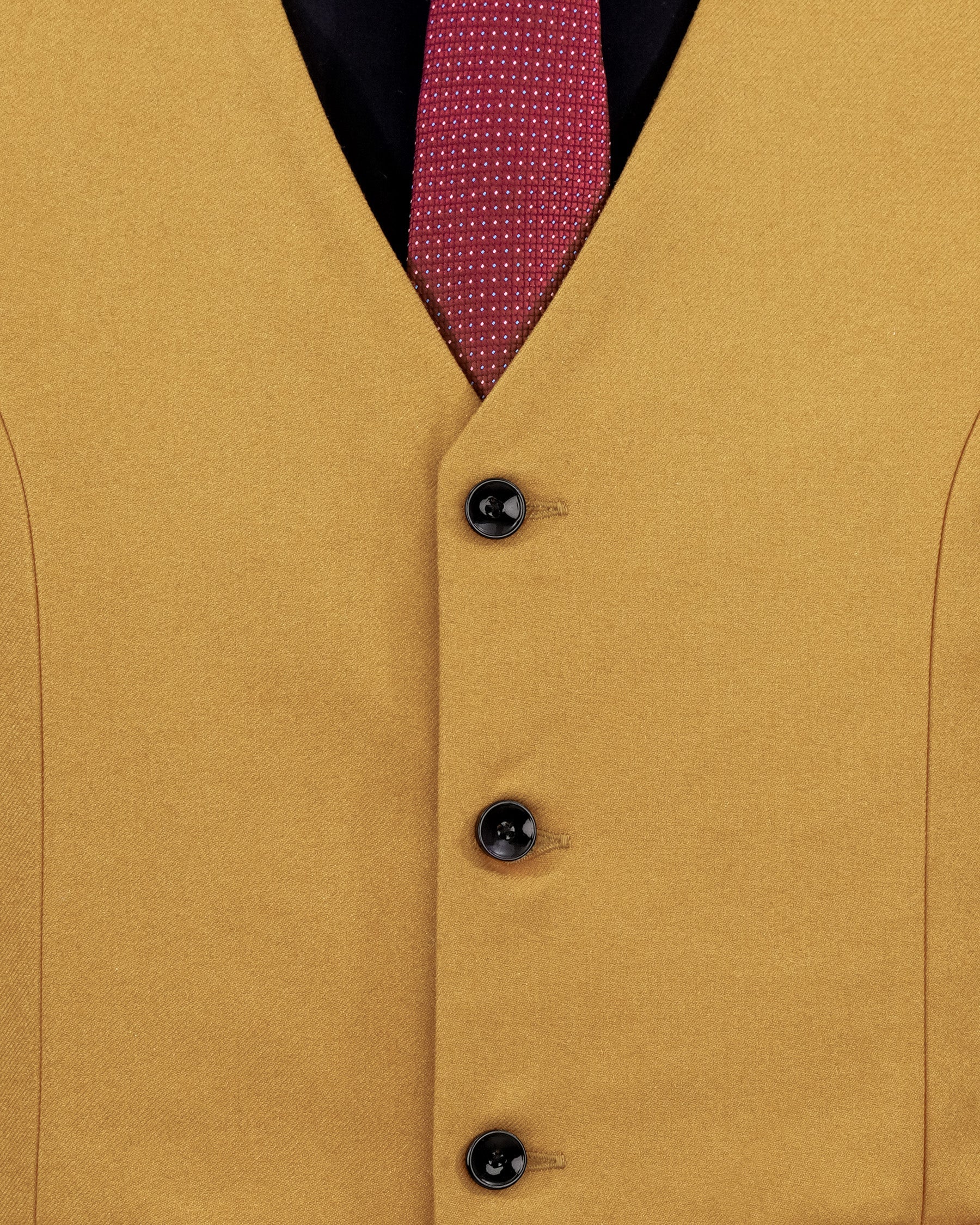 Copper Yellow Wool Rich Waistcoat V2123-36, V2123-38, V2123-40, V2123-42, V2123-44, V2123-46, V2123-48, V2123-50, V2123-52, V2123-54, V2123-56, V2123-58, V2123-60