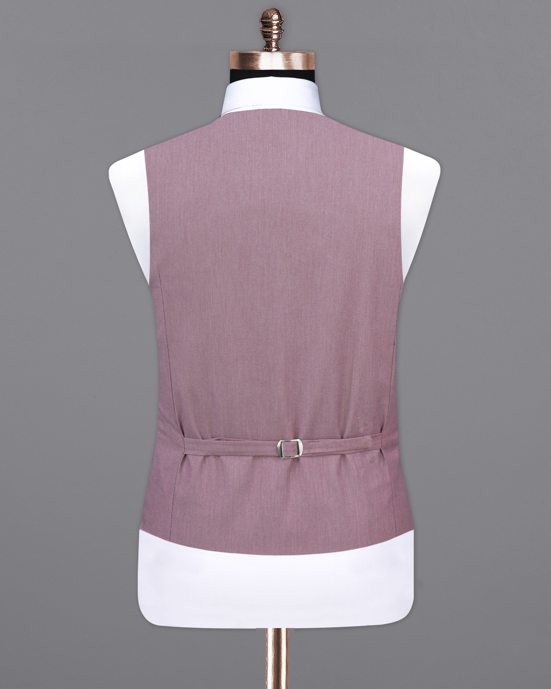 Cinereous Pink Premium Cotton Waistcoat V2146-36, V2146-38, V2146-40, V2146-42, V2146-44, V2146-46, V2146-48, V2146-50, V2146-52, V2146-54, V2146-56, V2146-58, V2146-60