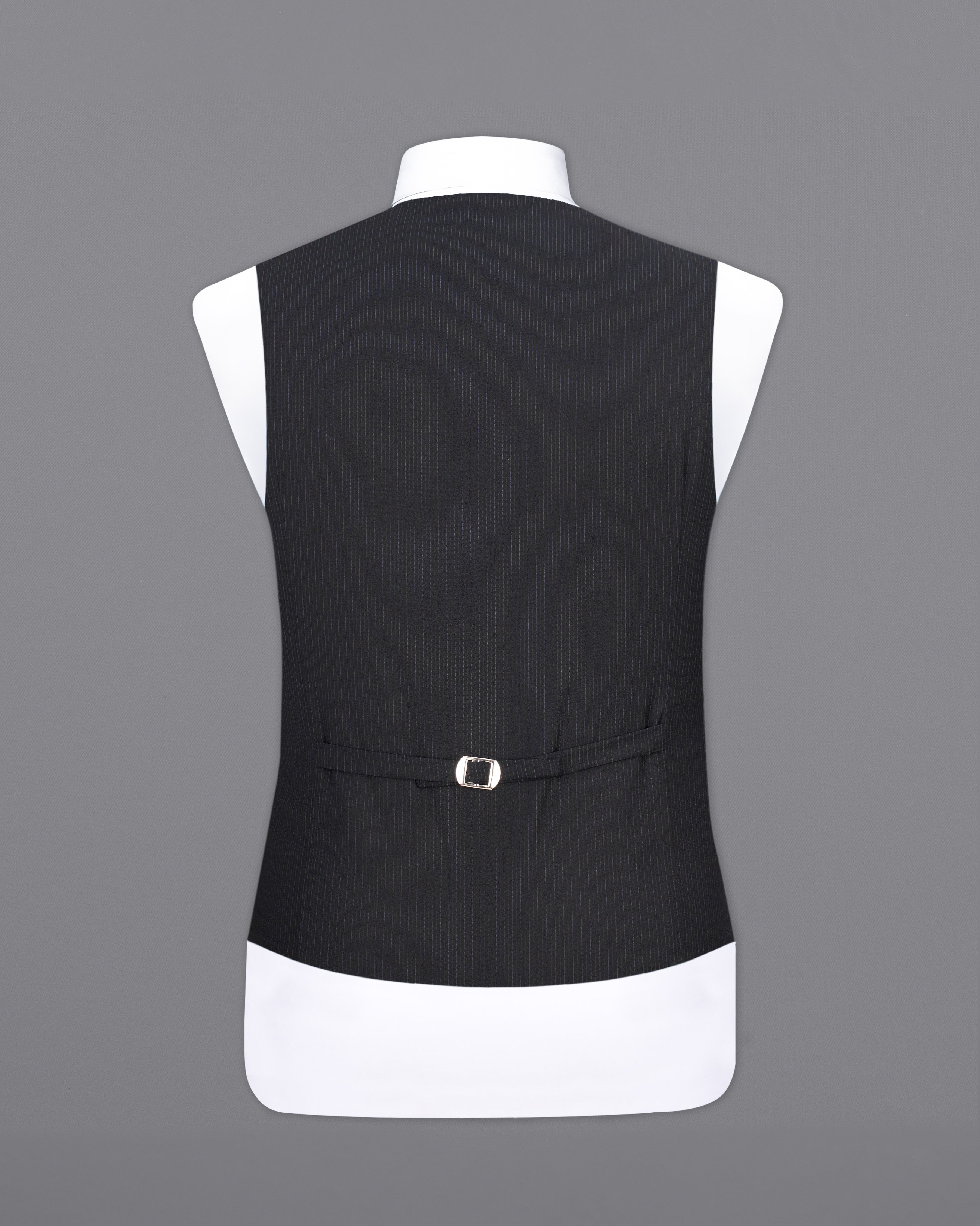 Mirage Black Striped Waistcoat V2250-36, V2250-38, V2250-40, V2250-42, V2250-44, V2250-46, V2250-48, V2250-50, V2250-52, V2250-54, V2250-56, V2250-58, V2250-60