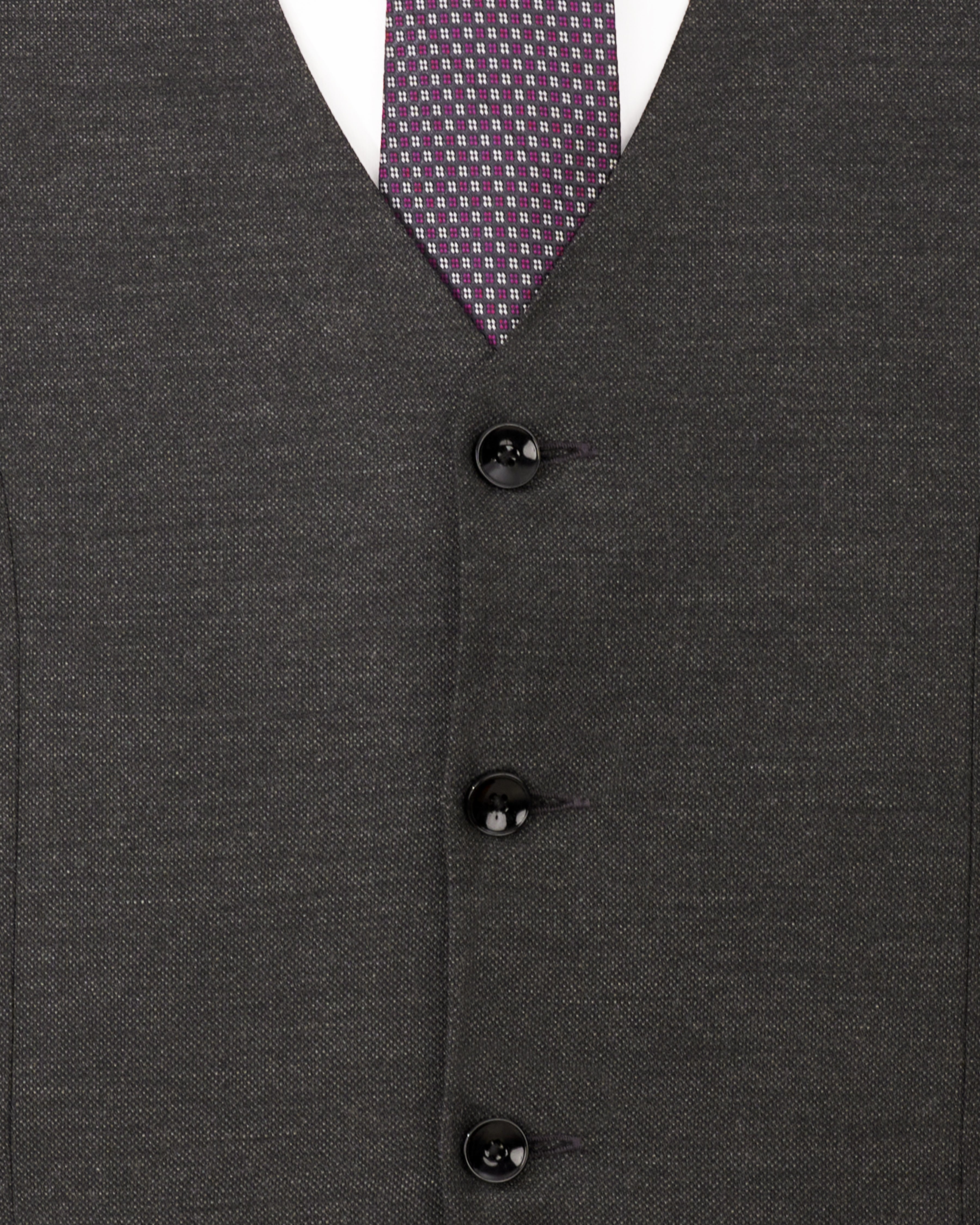 Iridium Gray Wool Rich Waistcoat V2255-36, V2255-38, V2255-40, V2255-42, V2255-44, V2255-46, V2255-48, V2255-50, V2255-52, V2255-54, V2255-56, V2255-58, V2255-60