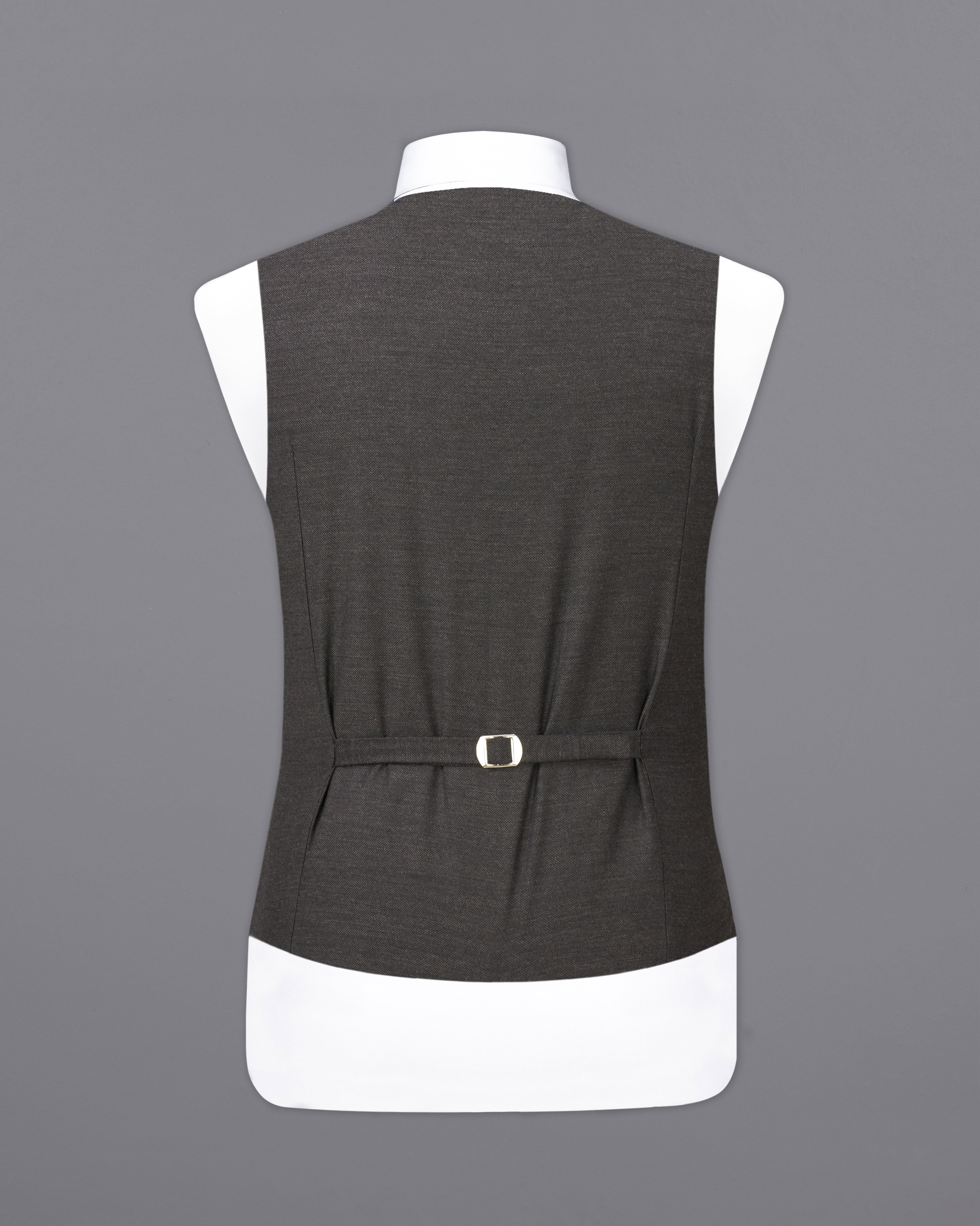 Iridium Gray Wool Rich Waistcoat V2255-36, V2255-38, V2255-40, V2255-42, V2255-44, V2255-46, V2255-48, V2255-50, V2255-52, V2255-54, V2255-56, V2255-58, V2255-60