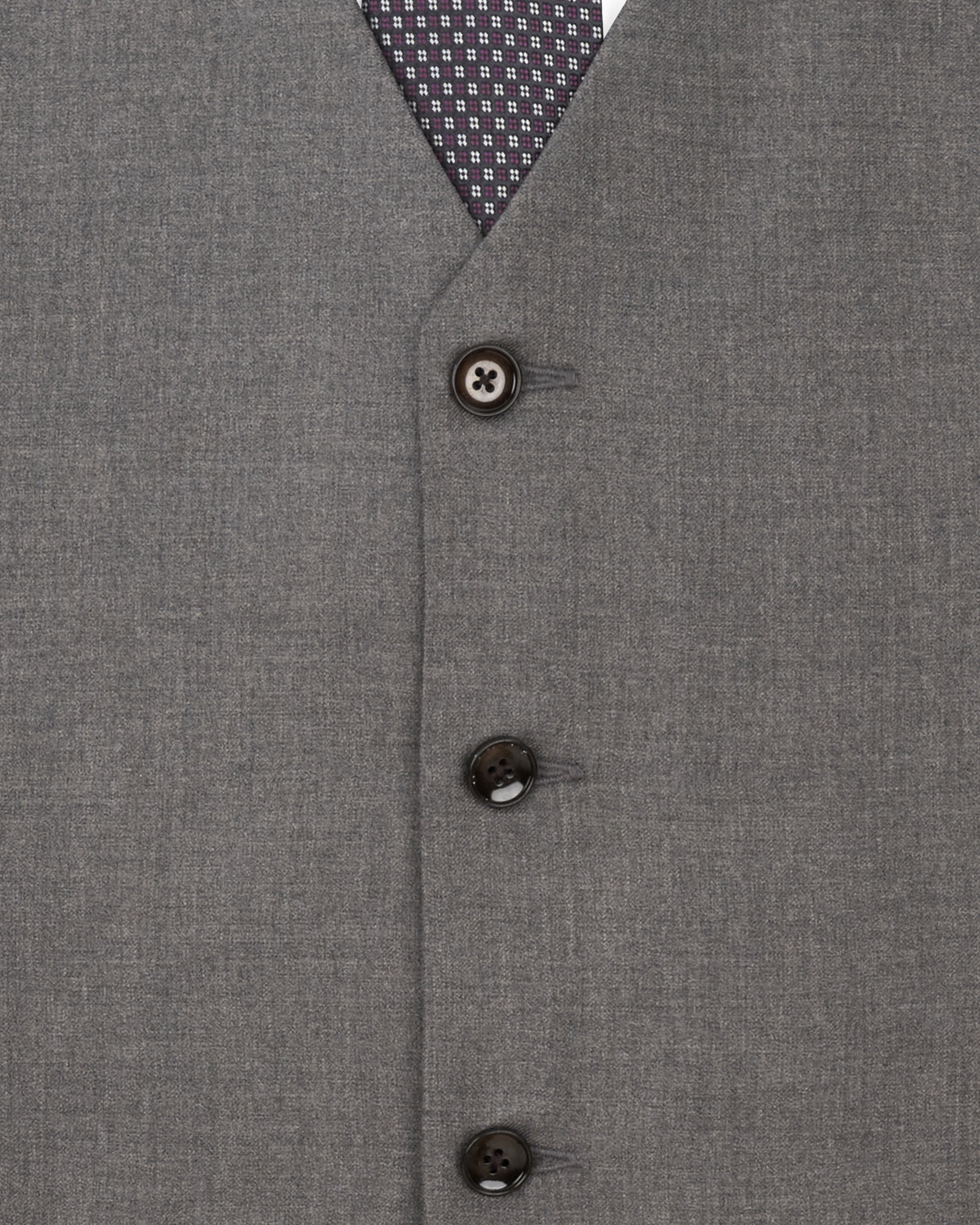 Chicago Gray Textured Waistcoat V2315-36, V2315-38, V2315-40, V2315-42, V2315-44, V2315-46, V2315-48, V2315-50, V2315-52, V2315-54, V2315-56, V2315-58, V2315-60