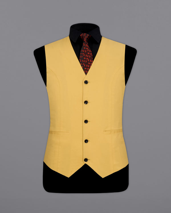 Equator Yellow Premium Cotton Waistcoat V2329-36, V2329-38, V2329-40, V2329-42, V2329-44, V2329-46, V2329-48, V2329-50, V2329-52, V2329-54, V2329-56, V2329-58, V2329-60