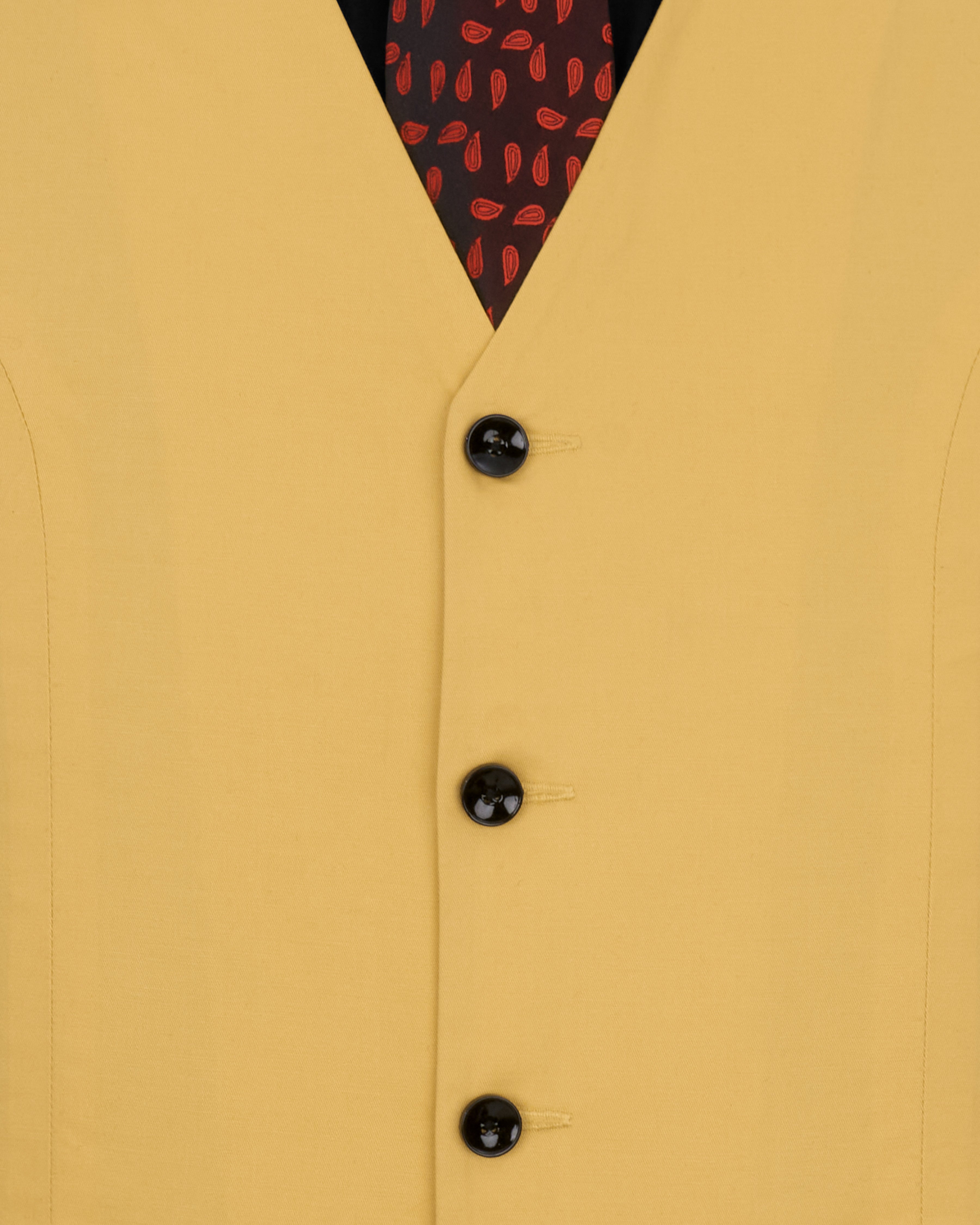 Equator Yellow Premium Cotton Waistcoat V2329-36, V2329-38, V2329-40, V2329-42, V2329-44, V2329-46, V2329-48, V2329-50, V2329-52, V2329-54, V2329-56, V2329-58, V2329-60