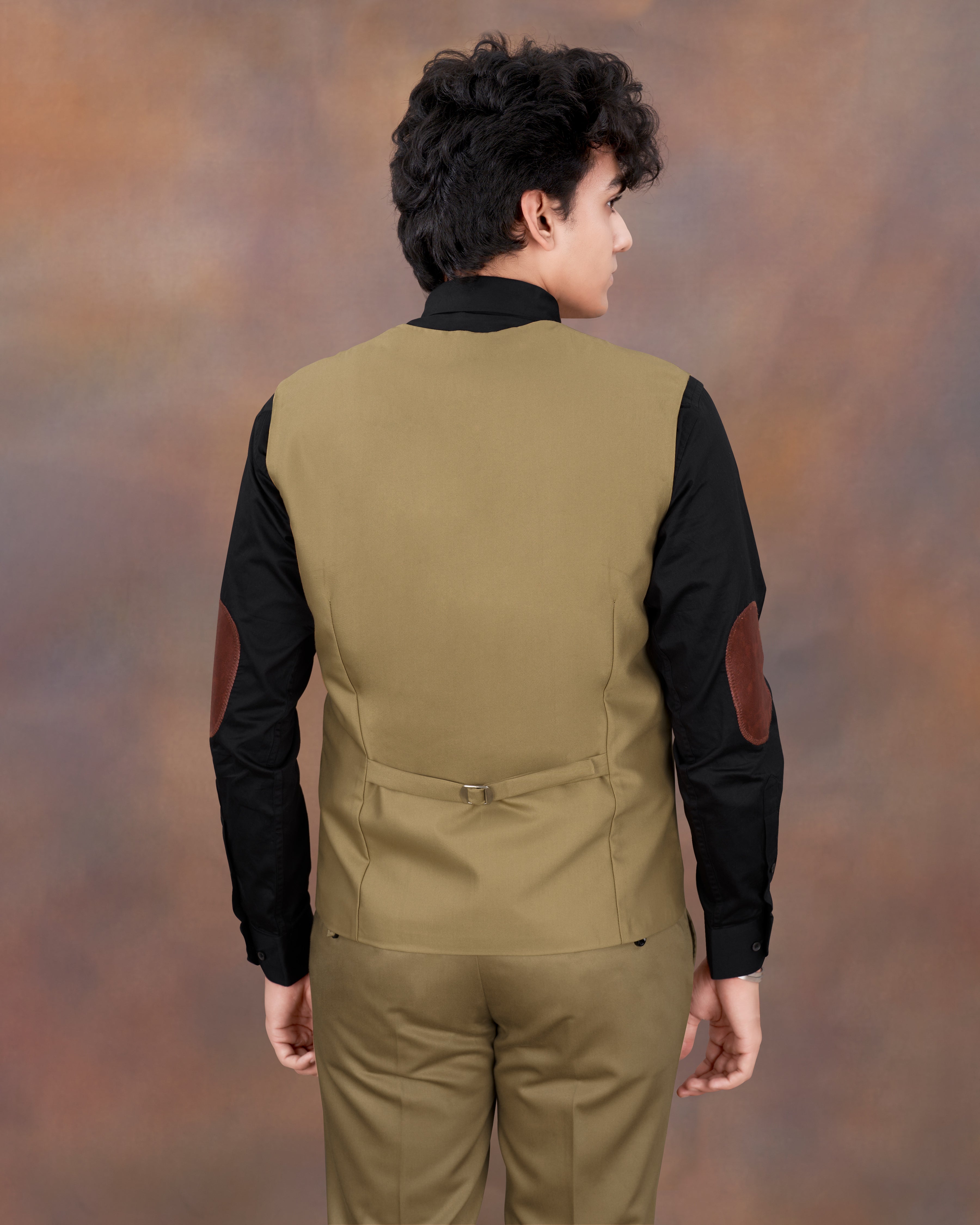 Clay Creek Brown Solid  Waistcoat V2330-36, V2330-38, V2330-40, V2330-42, V2330-44, V2330-46, V2330-48, V2330-50, V2330-52, V2330-54, V2330-56, V2330-58, V2330-60