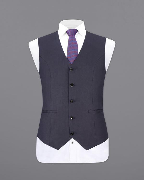 Iridium Gray Waistcoat V2475-36, V2475-38, V2475-40, V2475-42, V2475-44, V2475-46, V2475-48, V2475-50, V2475-52, V2475-54, V2475-56, V2475-58, V2475-60