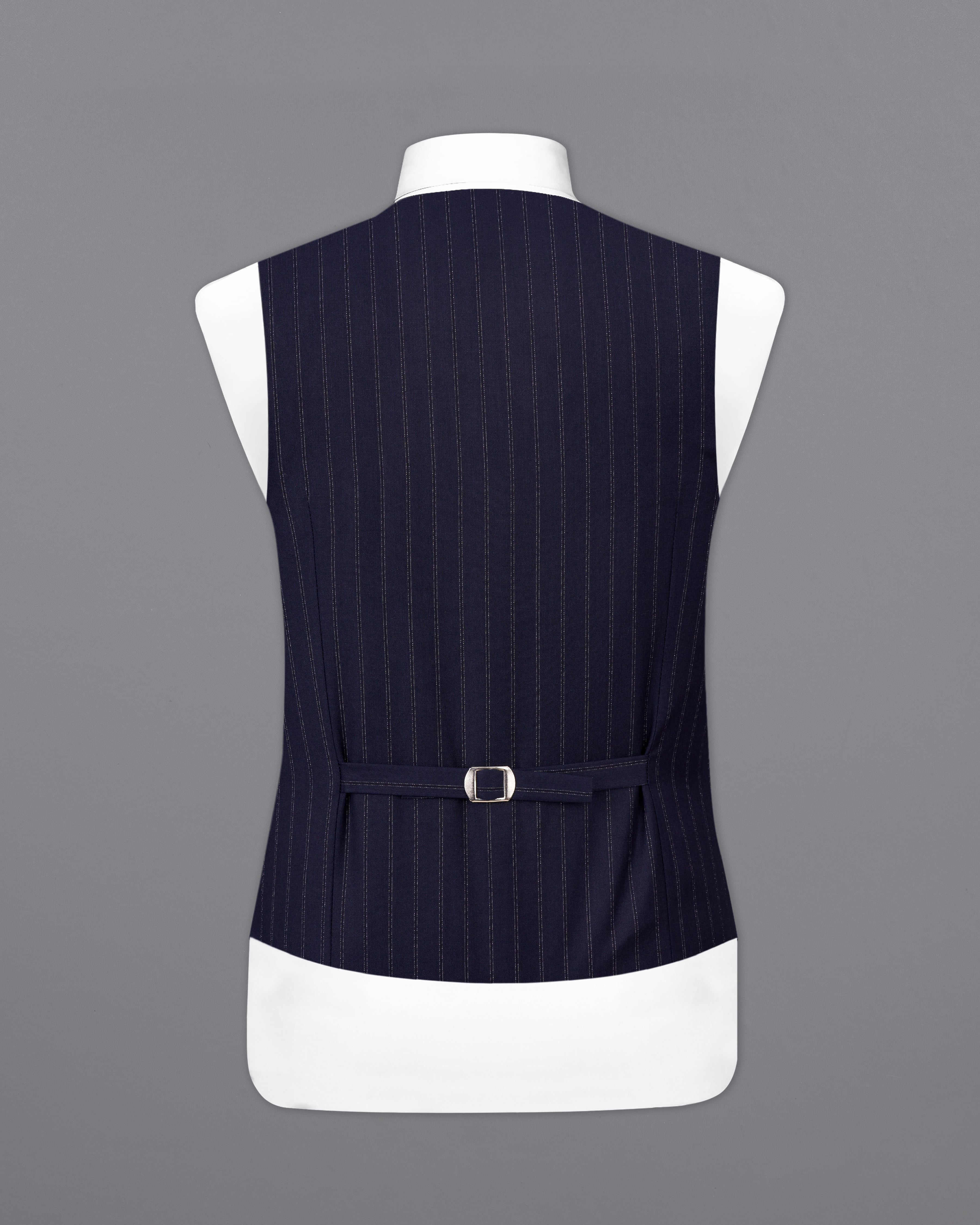 Mirage Navy Blue Striped Waistcoat V2486-36, V2486-38, V2486-40, V2486-42, V2486-44, V2486-46, V2486-48, V2486-50, V2486-52, V2486-54, V2486-56, V2486-58, V2486-60