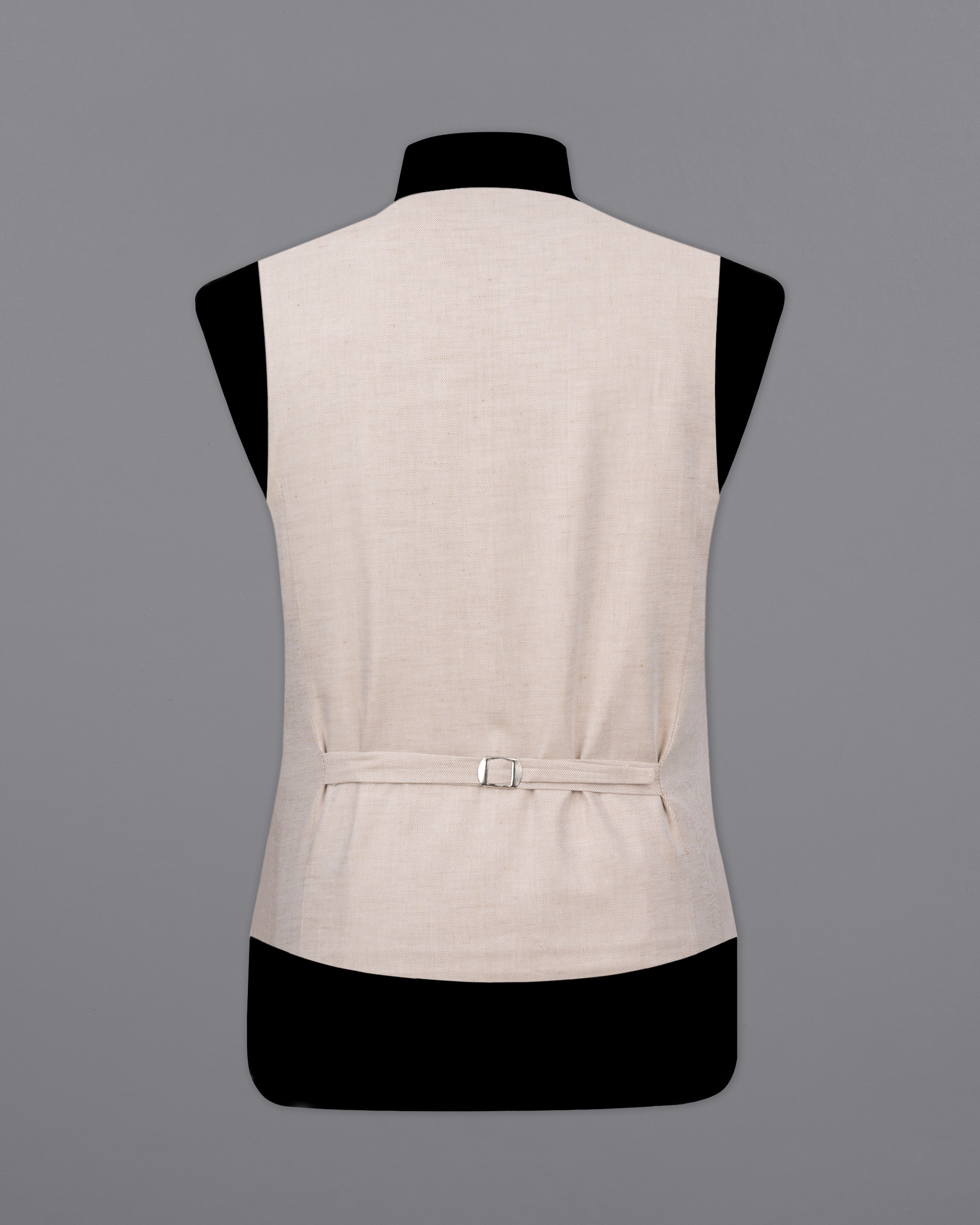 Swirl Cream Luxurious Linen Waistcoat V2492-36, V2492-38, V2492-40, V2492-42, V2492-44, V2492-46, V2492-48, V2492-50, V2492-52, V2492-54, V2492-56, V2492-58, V2492-60