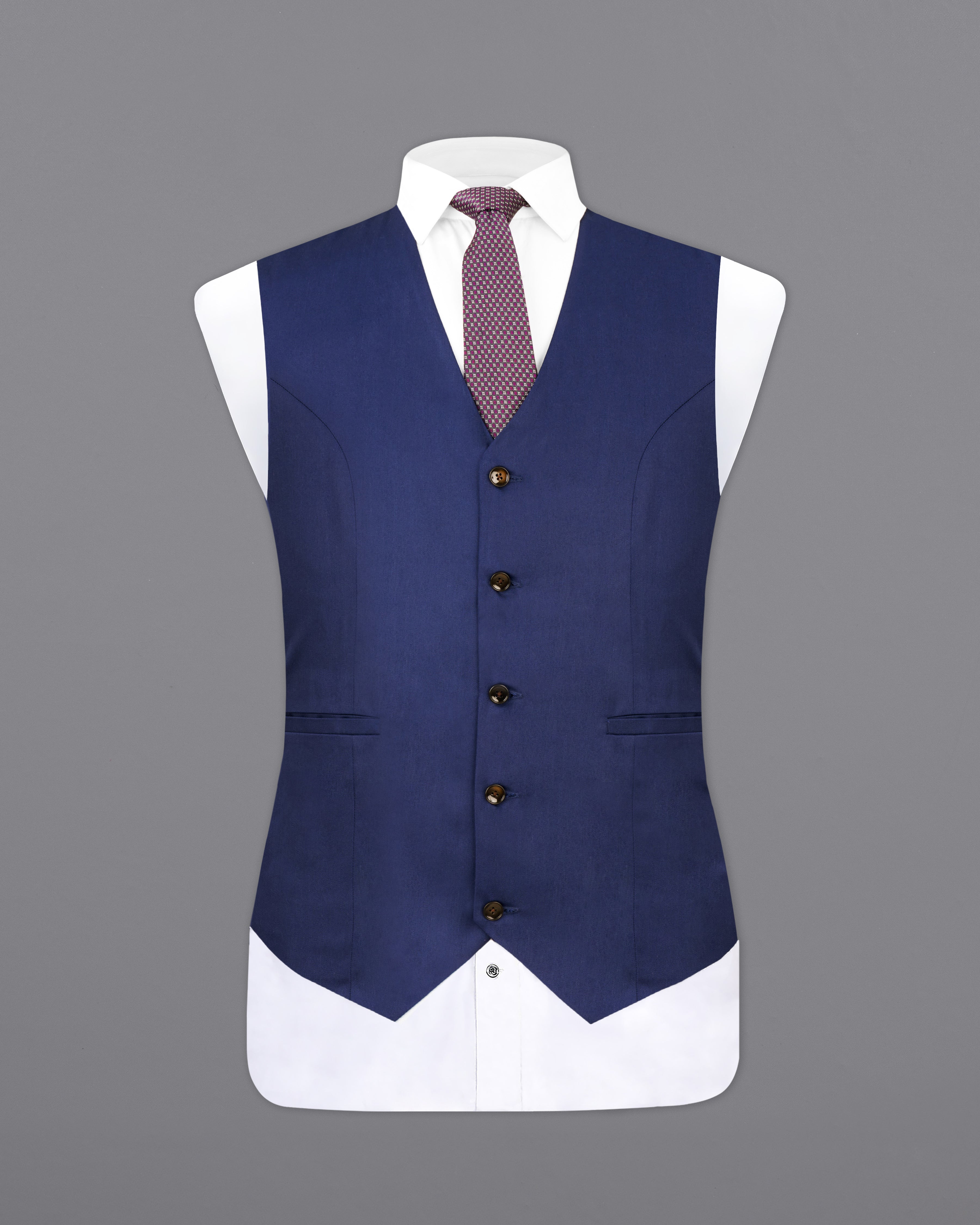 Cloud Burst Blue Waistcoat V2499-36, V2499-38, V2499-40, V2499-42, V2499-44, V2499-46, V2499-48, V2499-50, V2499-52, V2499-54, V2499-56, V2499-58, V2499-60